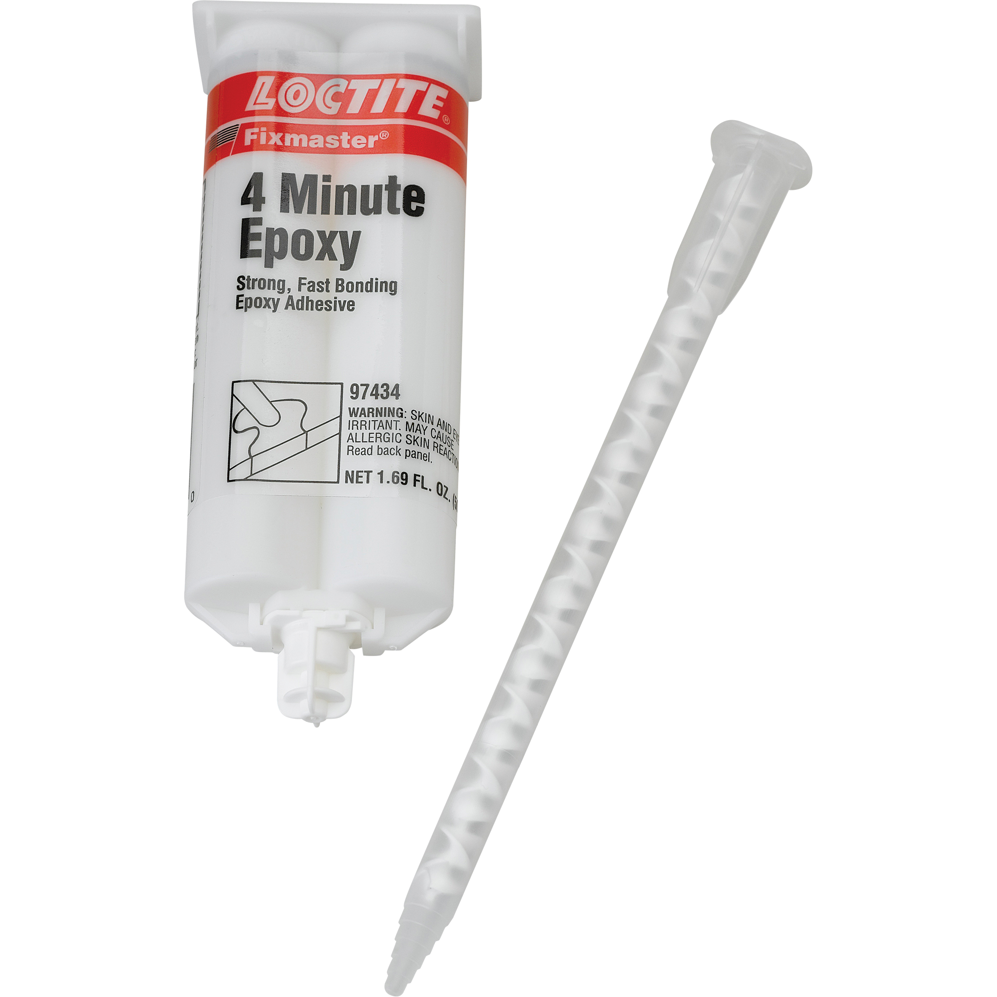 Adhésif 4 minutes FixmasterMD, 50 ml, Cartouche double, Deux composants, Ambrée