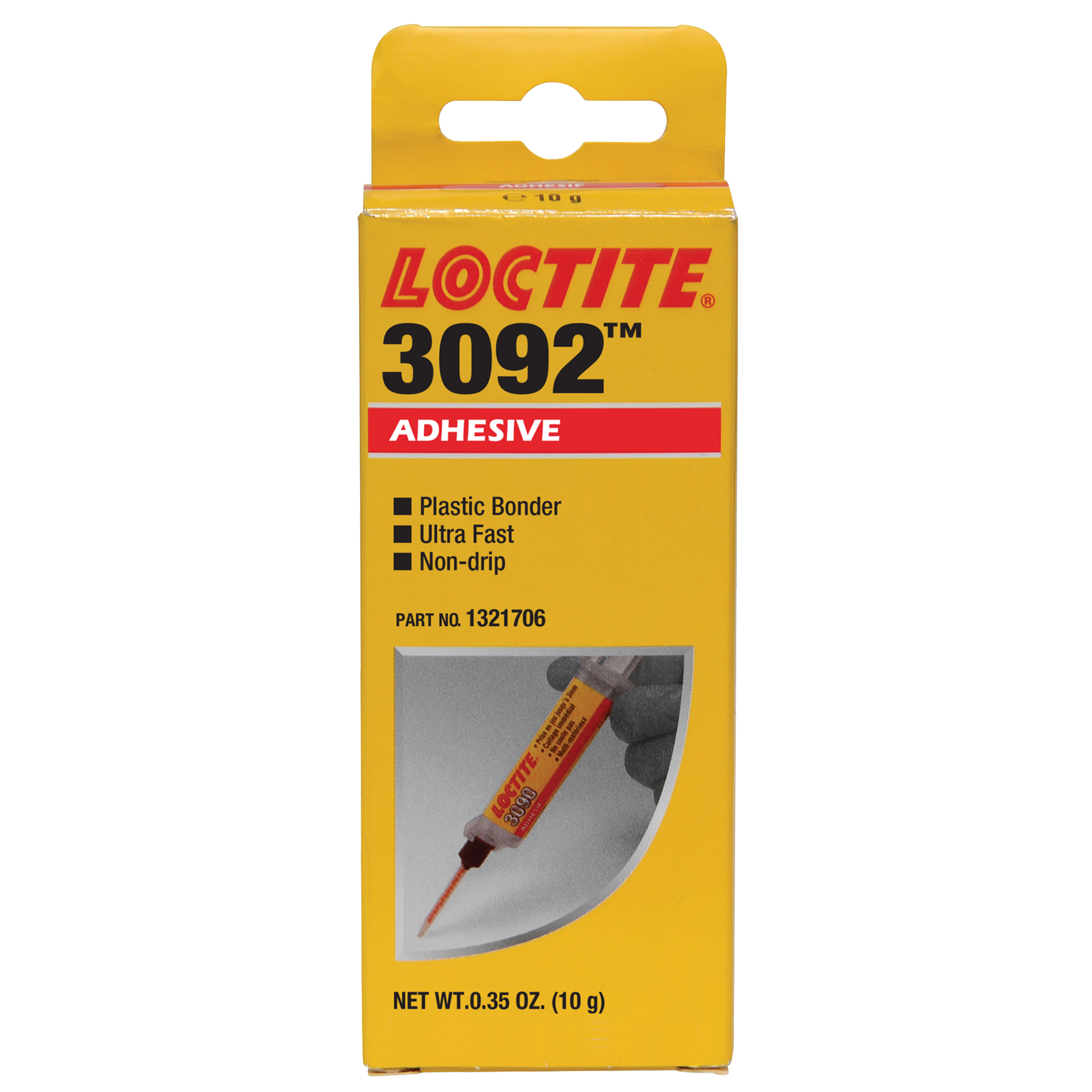 Adhésif en deux parties 3092, Transparent, Cartouche, 0,35 oz