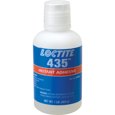 Adhésif instantané 431MC pour toute surface, Transparent, Bouteille, 454 g
