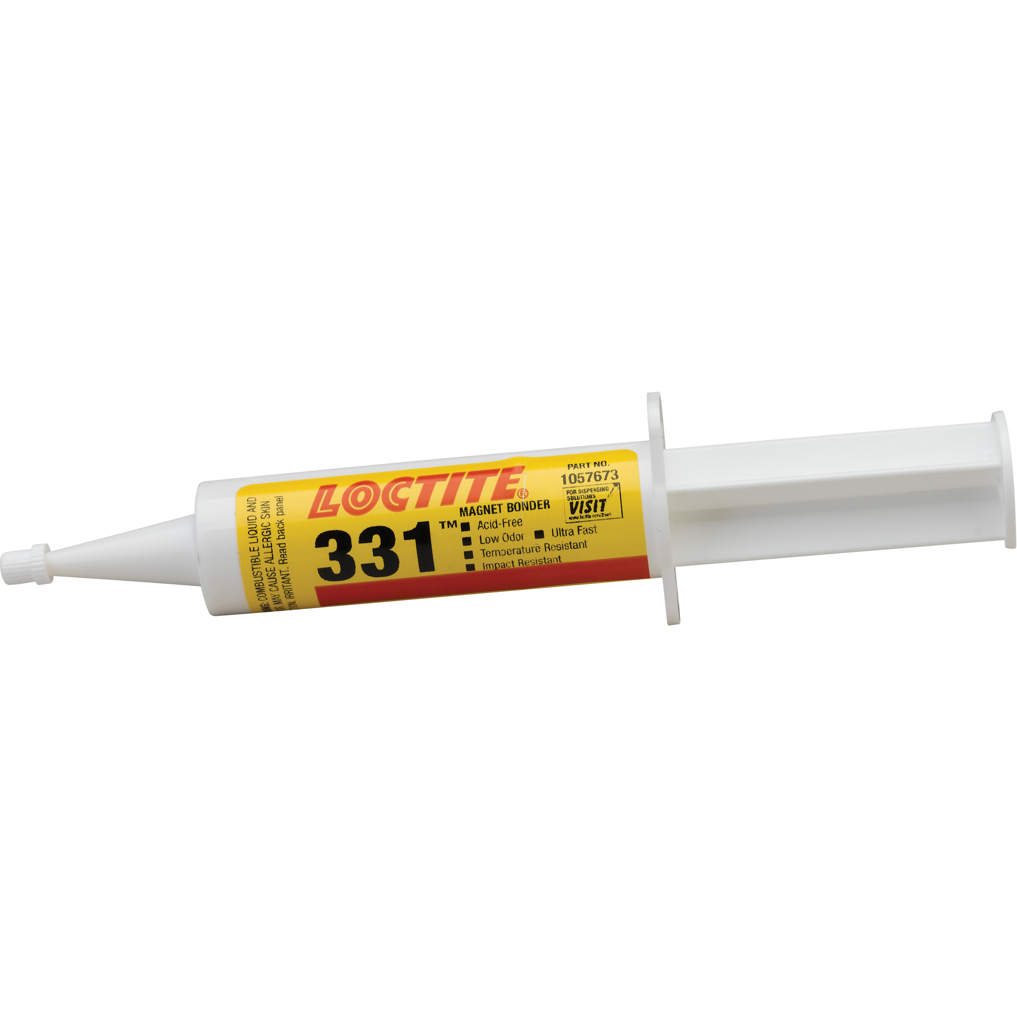 Adhésif pour aimant 331MC, 50 g, Seringue
