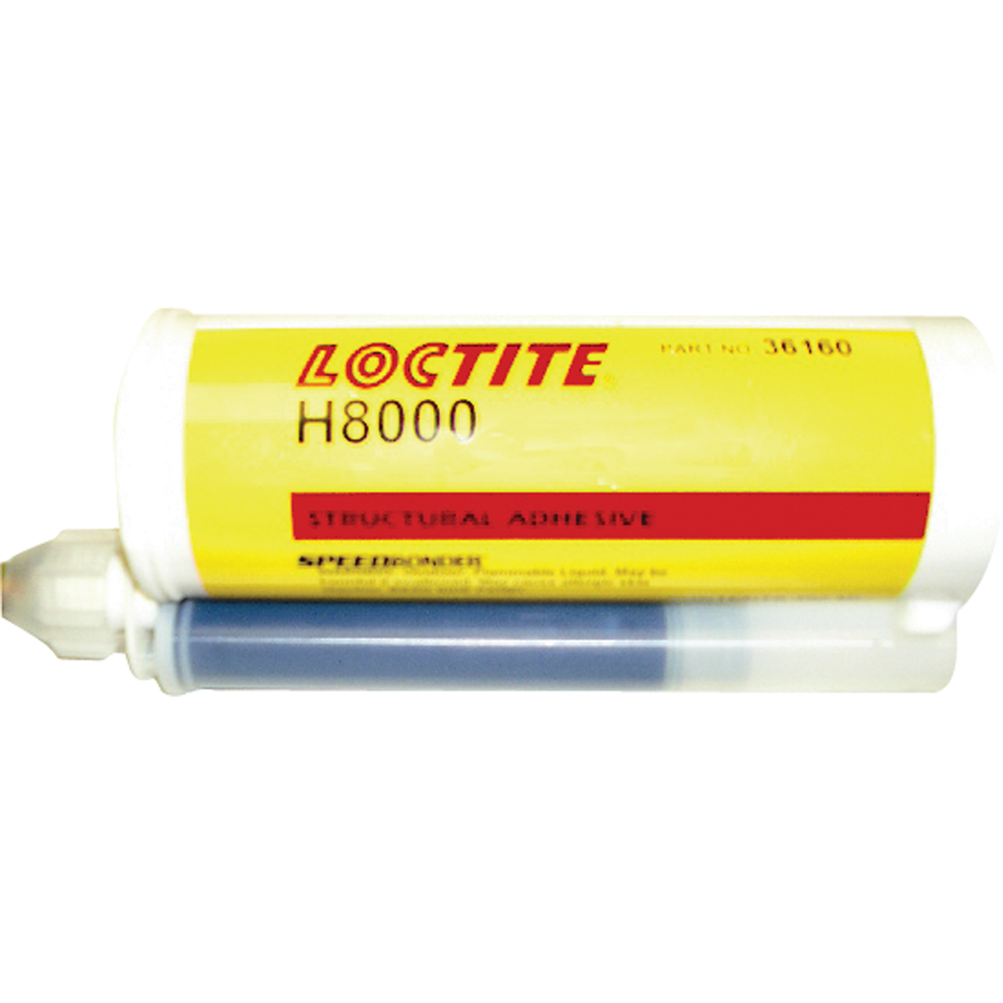 Adhésif structural SpeedbonderMC H8000, Deux composants, Cartouche double, 50 g, Vert