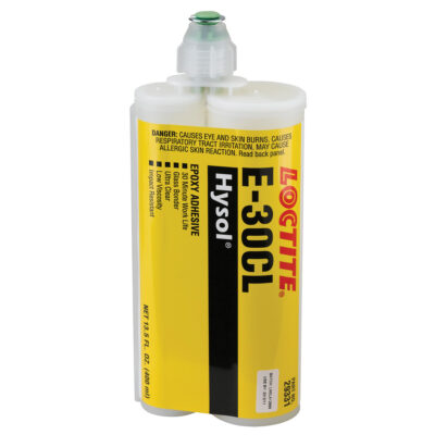 Adhésif structurel pour le verre E-30CLMC, 200 ml, Cartouche double, Deux composants, Ultra clair