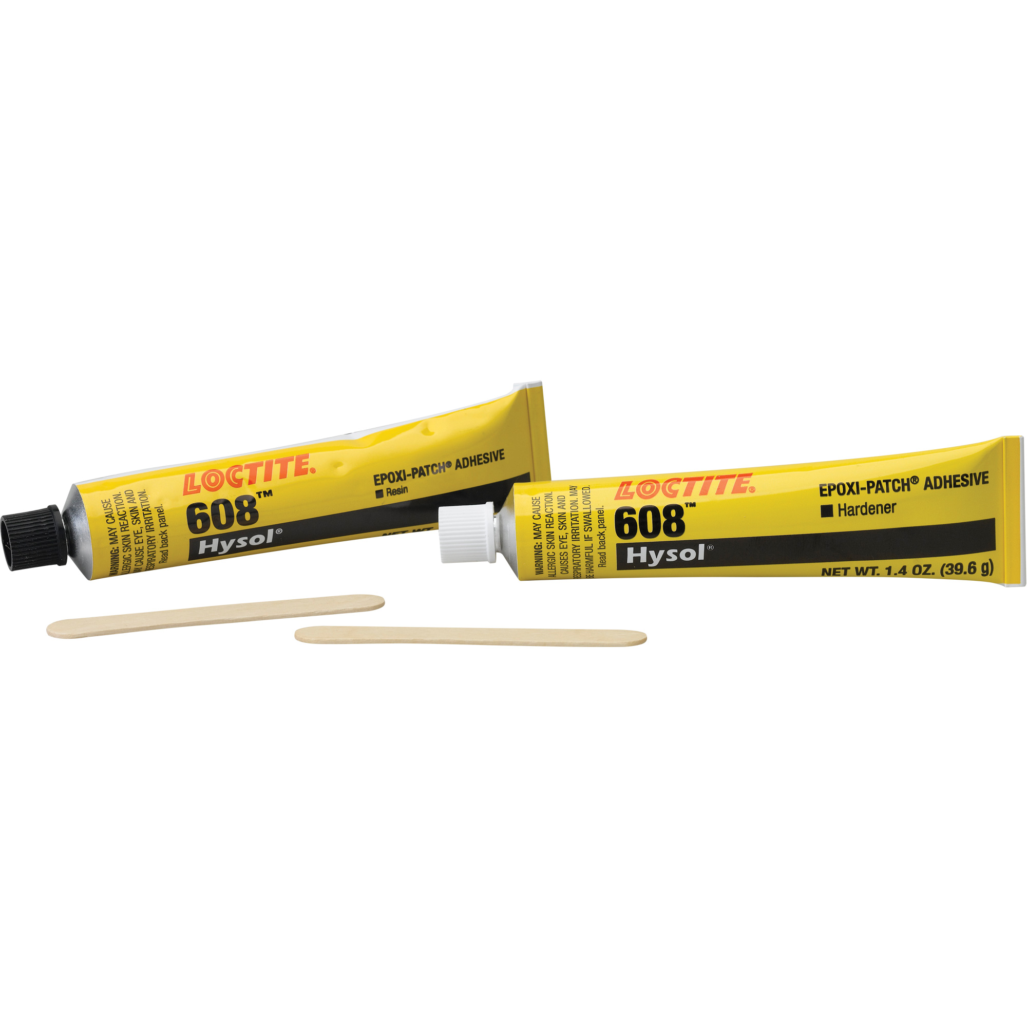 Adhésif ultra résistant Hysol, 2,8 oz., Bouteille, Deux composants, Transparent