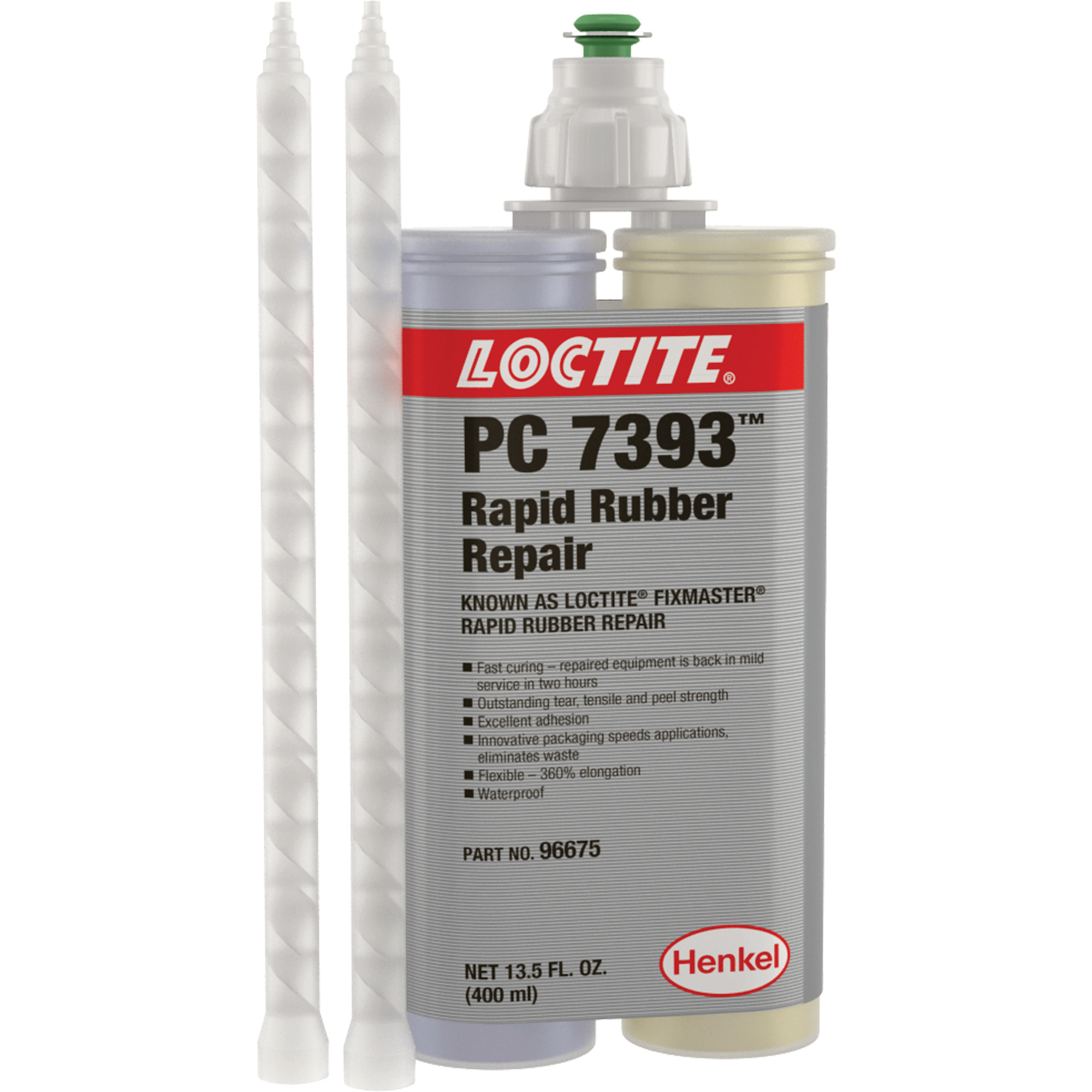 Agent de réparation rapide du caoutchouc 7393MC, 400 ml, Cartouche