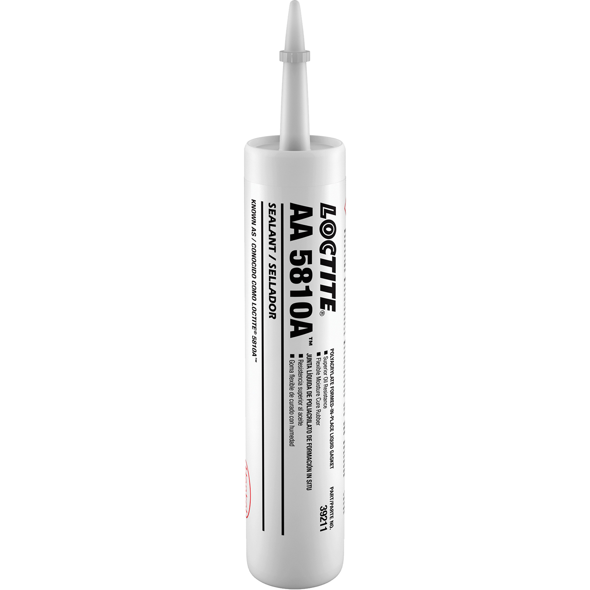 Agent d'étanchéité en polyacrylate pour joints de série 5810A, Cartouche, Noir