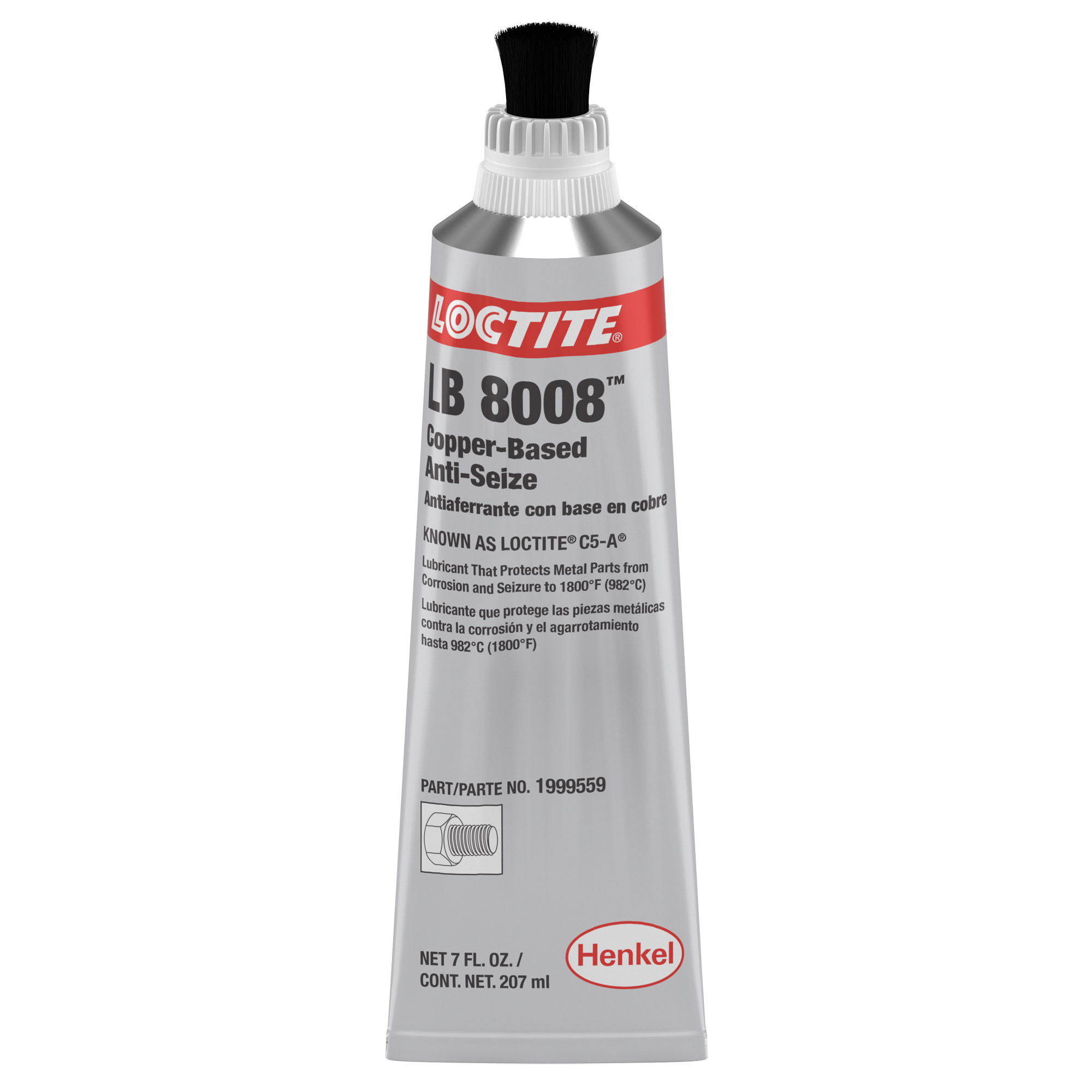 Antigrippant à base de cuivre C5-AMC, 7 oz, Tube, 1800°F (982°C) Température max.