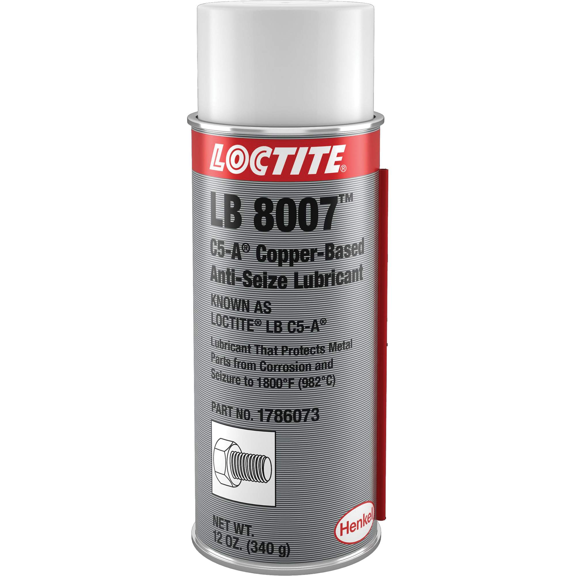 Antigrippant à base de cuivre LB 8007, 340 g, Canette aérosol, 1800°F (982°C) Température max.