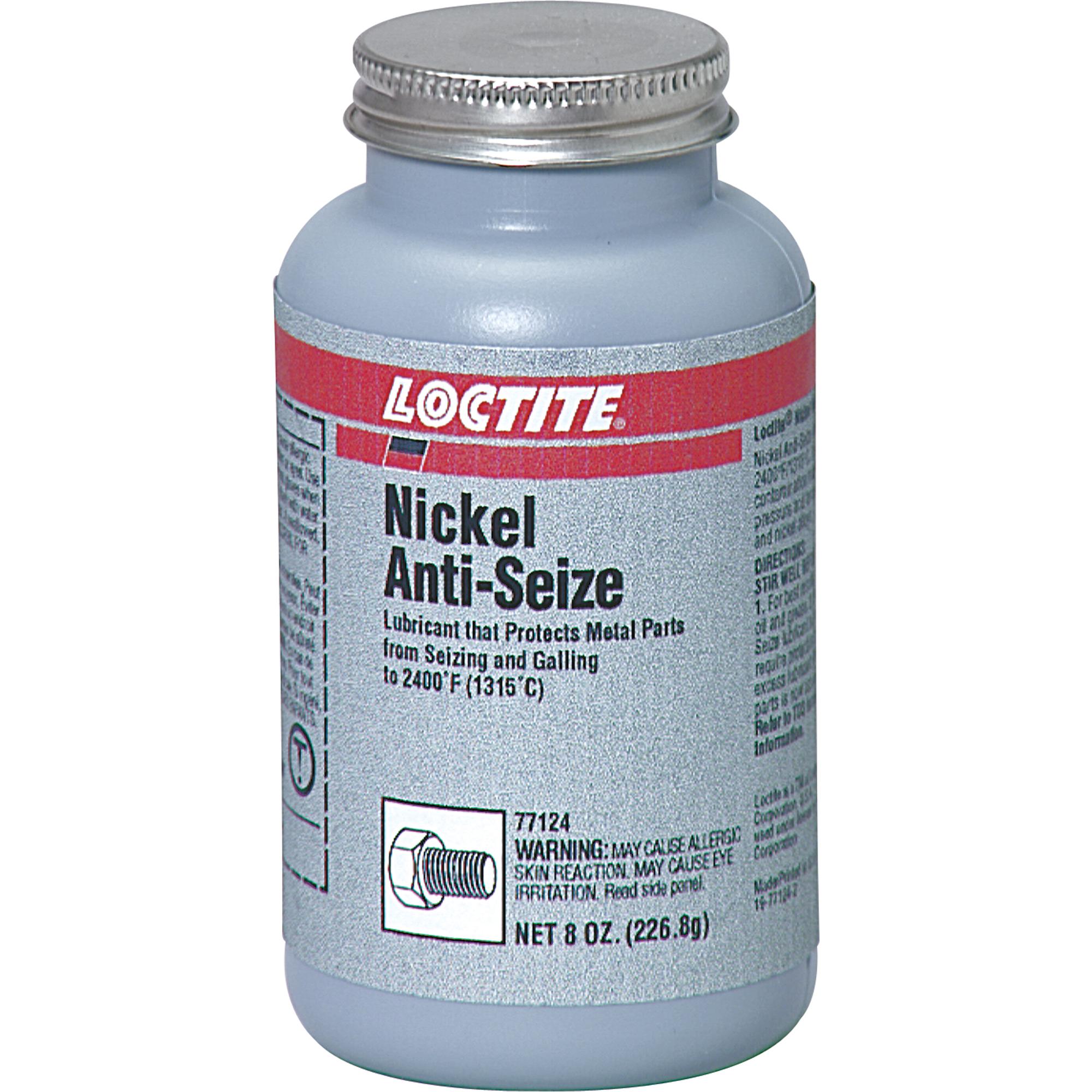 Antigrippant au nickel, Canette à dessus brosse, 2400°F (1315°C) temp. max.