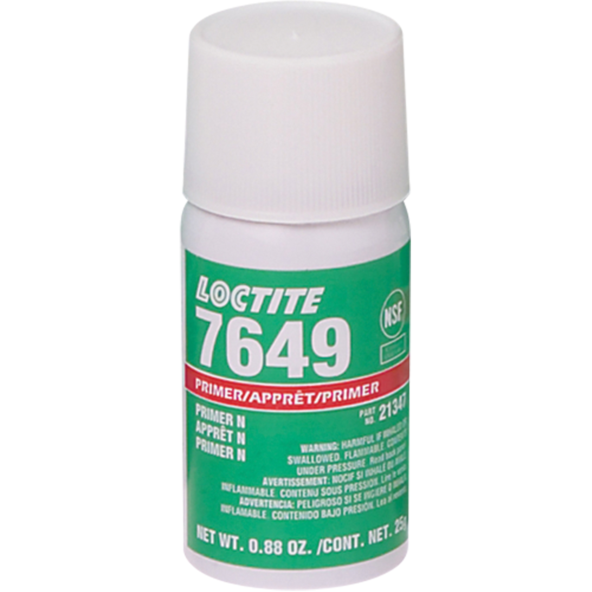 Apprêt N 7649 (acétone), 25 g, Canette aérosol