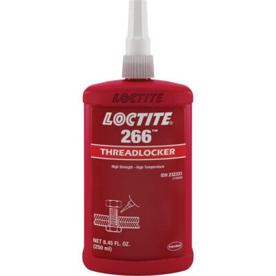 Composé de blocage 266, Rouge, Élevé, 250 ml, Bouteille