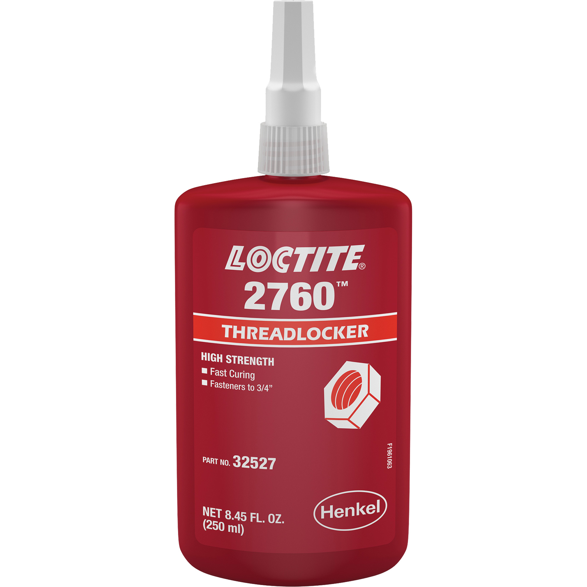 Composé de blocage 2760, Rouge, Élevé, 250 ml, Bouteille
