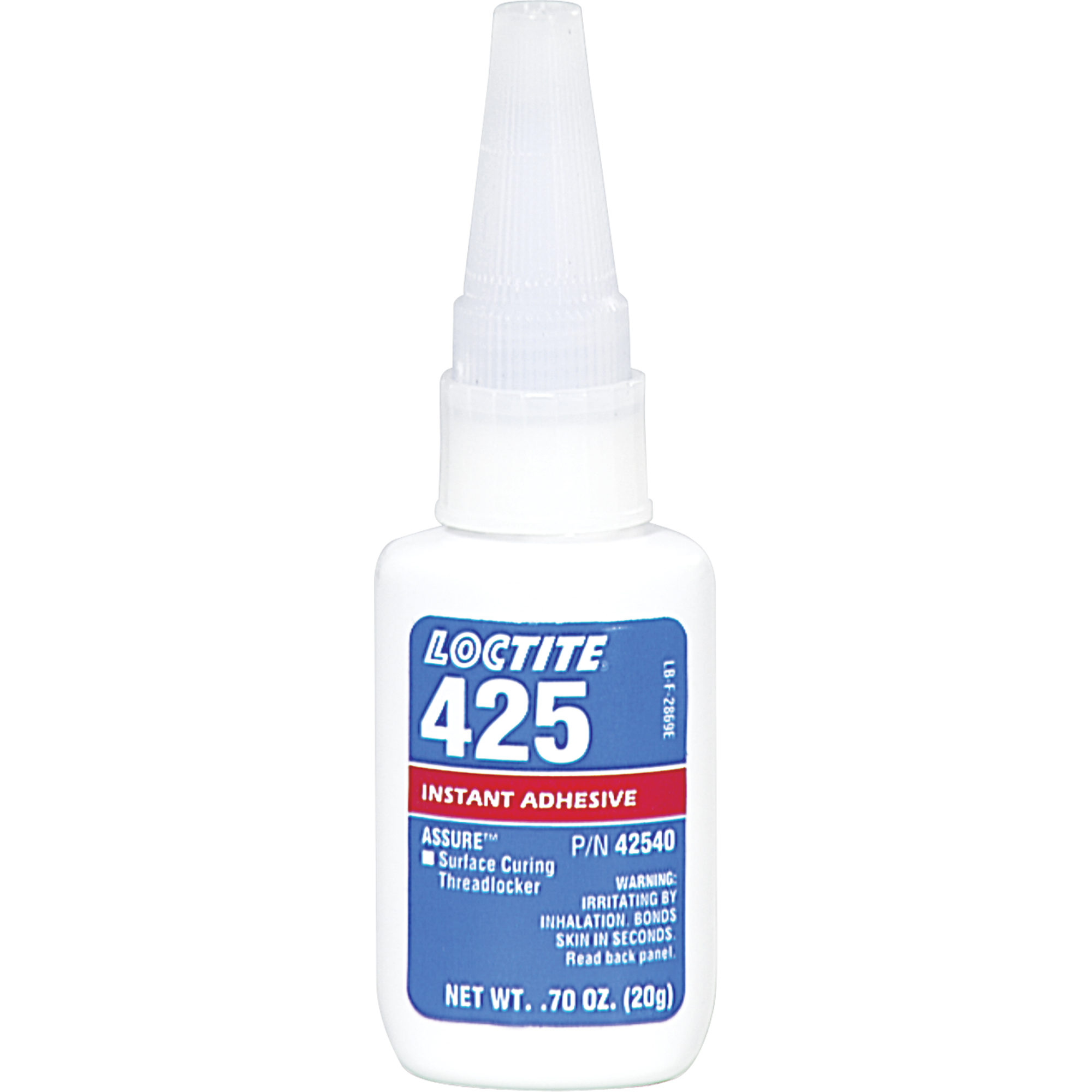 Composé de blocage à séchage superficiel AssureMC 425, Bleu, Moyen, 20 g, Bouteille