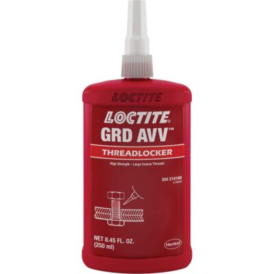 Composé de blocage de calibre lettre AVV, Rouge, Élevé, 250 ml, Bouteille