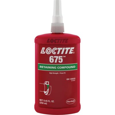 Composé de blocage LoctiteMD 675, 250 ml, Bouteille, Vert