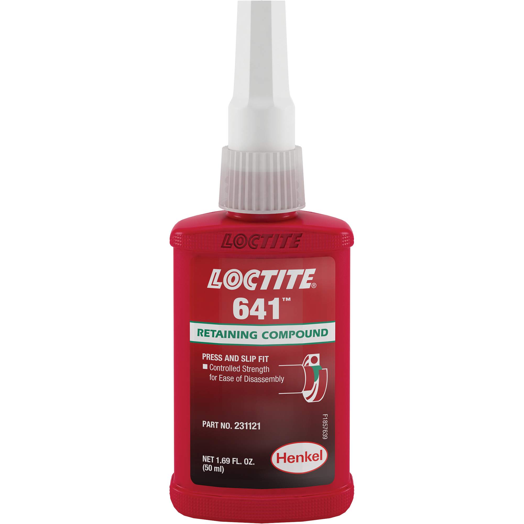 Composé de retenue 641 force contrôlée, 50 ml, Bouteille, Jaune