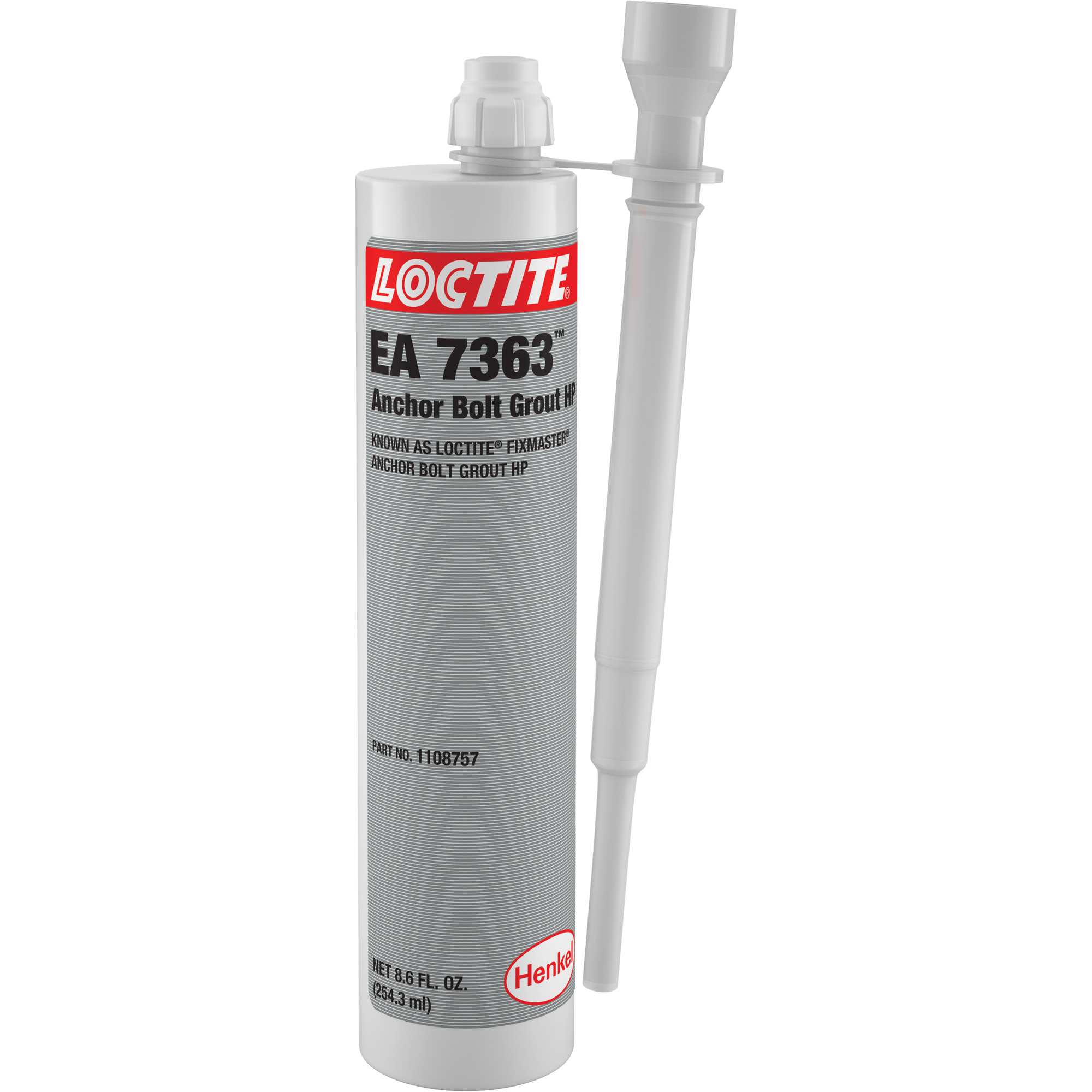 Coulis pour boulon d'ancrage EA 7363 FixmasterMD HP, Cartouche