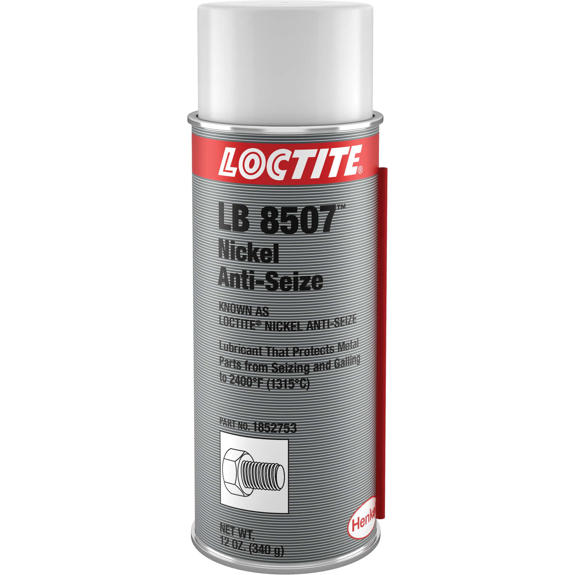 Lubrifiant antigrippant au nickel, Canette aérosol, 2399°F (1315°C) temp. max.