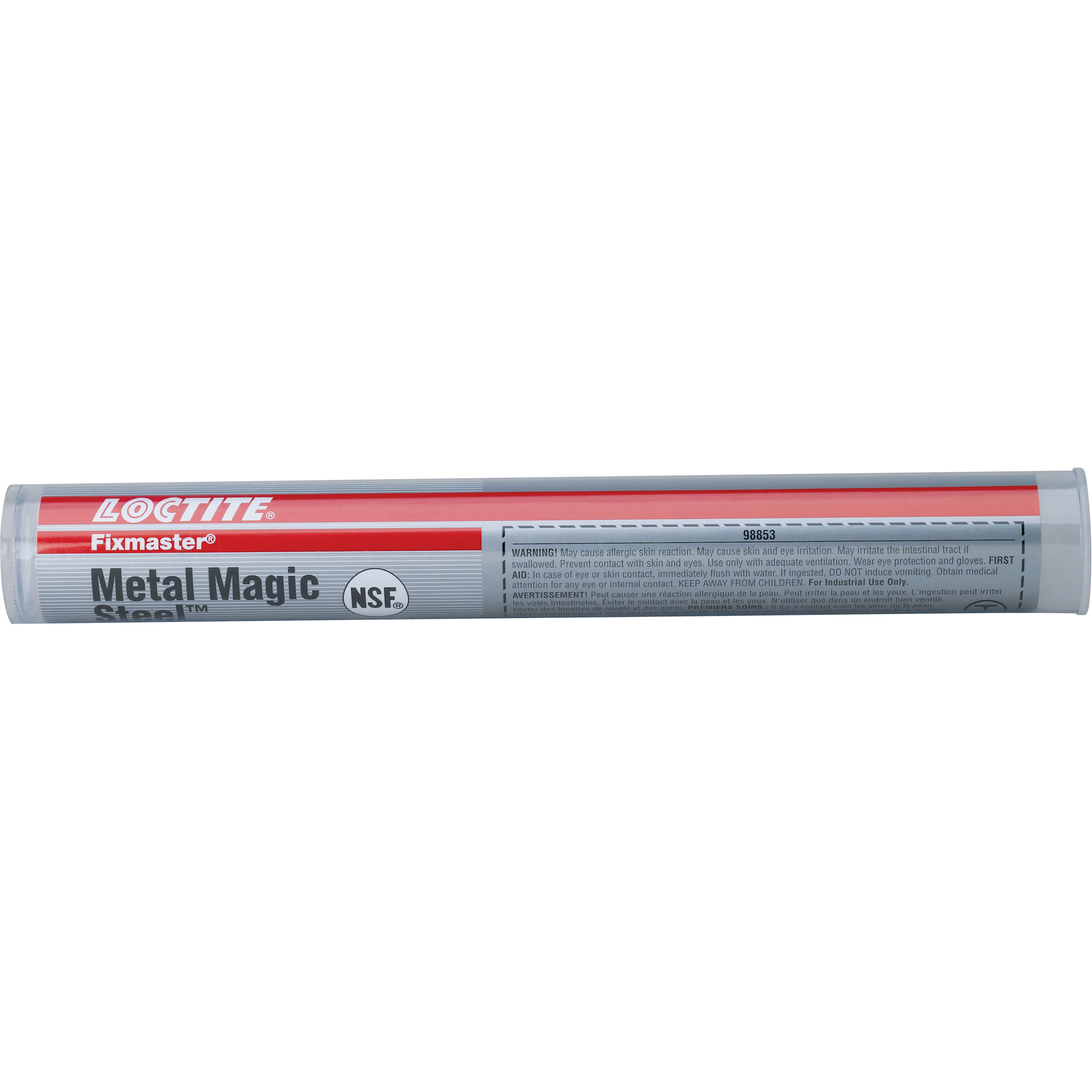 Mastic de réparation Metal Magic SteelMC FixmasterMC, 150 g, Bâton