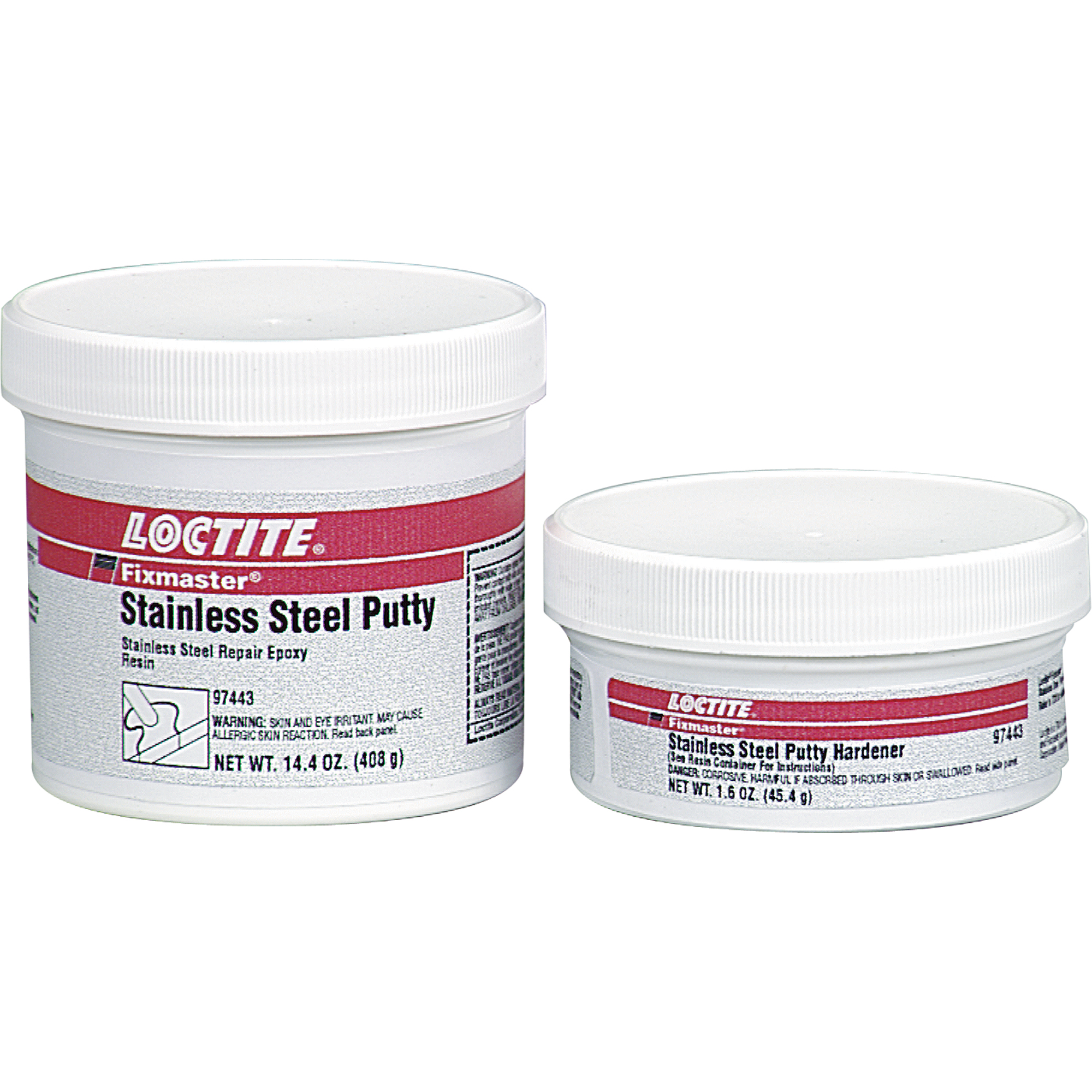 Mastic pour acier inoxydable FixmasterMC, 680 g, Trousse, Gris