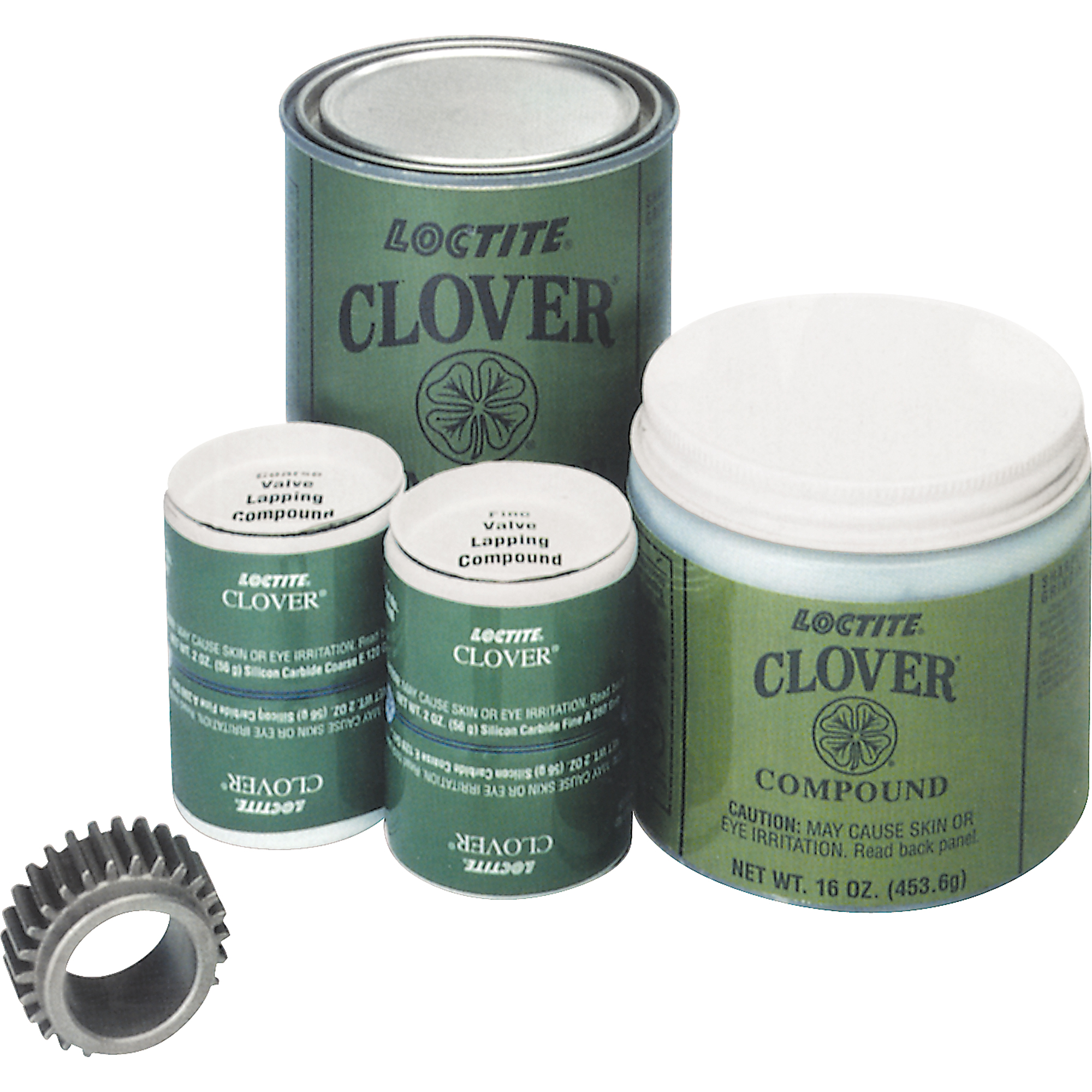 Mélange de graisse au carbure de silicium CloverMC, Grain 100, Carbure de silicium, 1 lb
