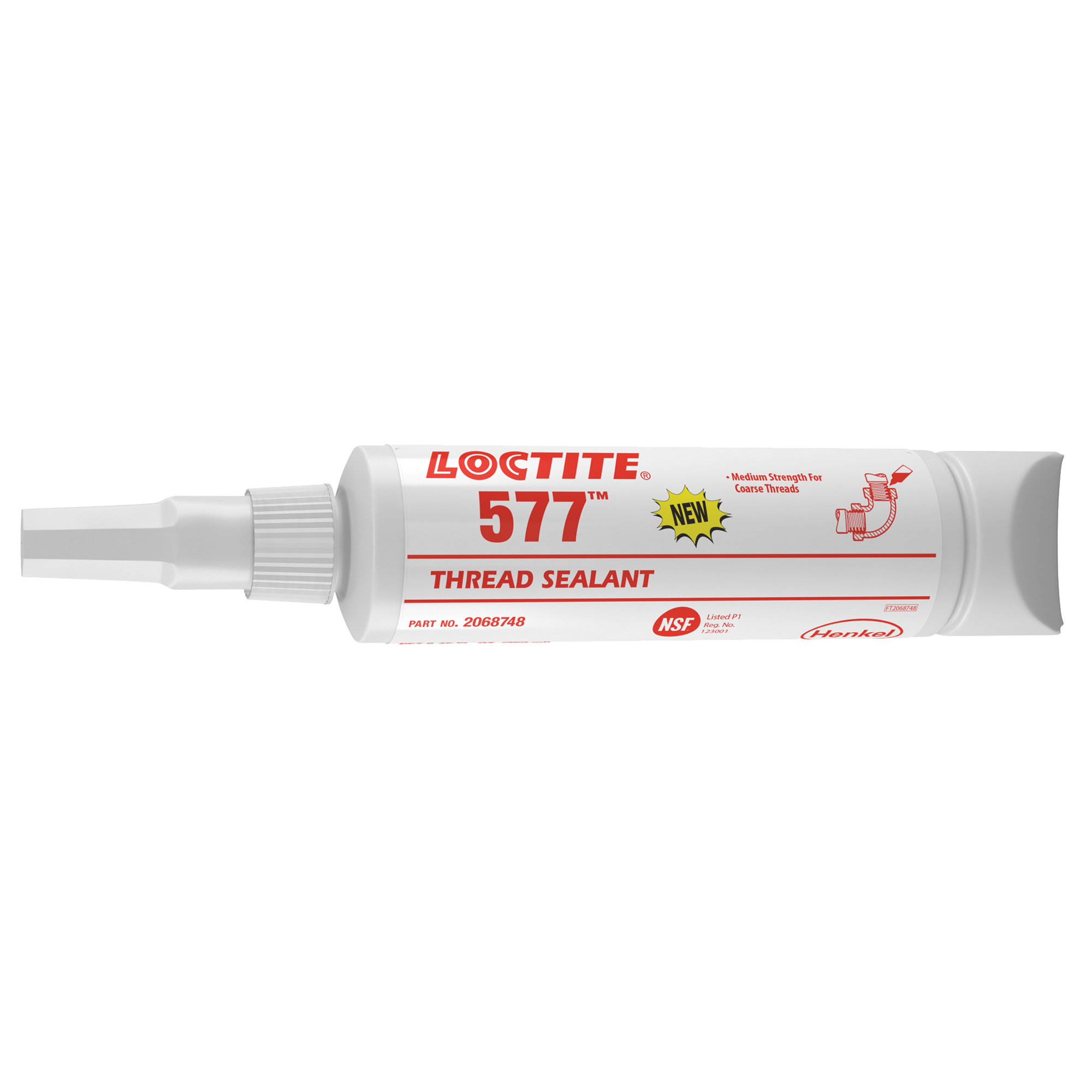 Scellant à filet 577, Tube, 250 ml, -53.88° C - 150° C/-65° F - 300° F