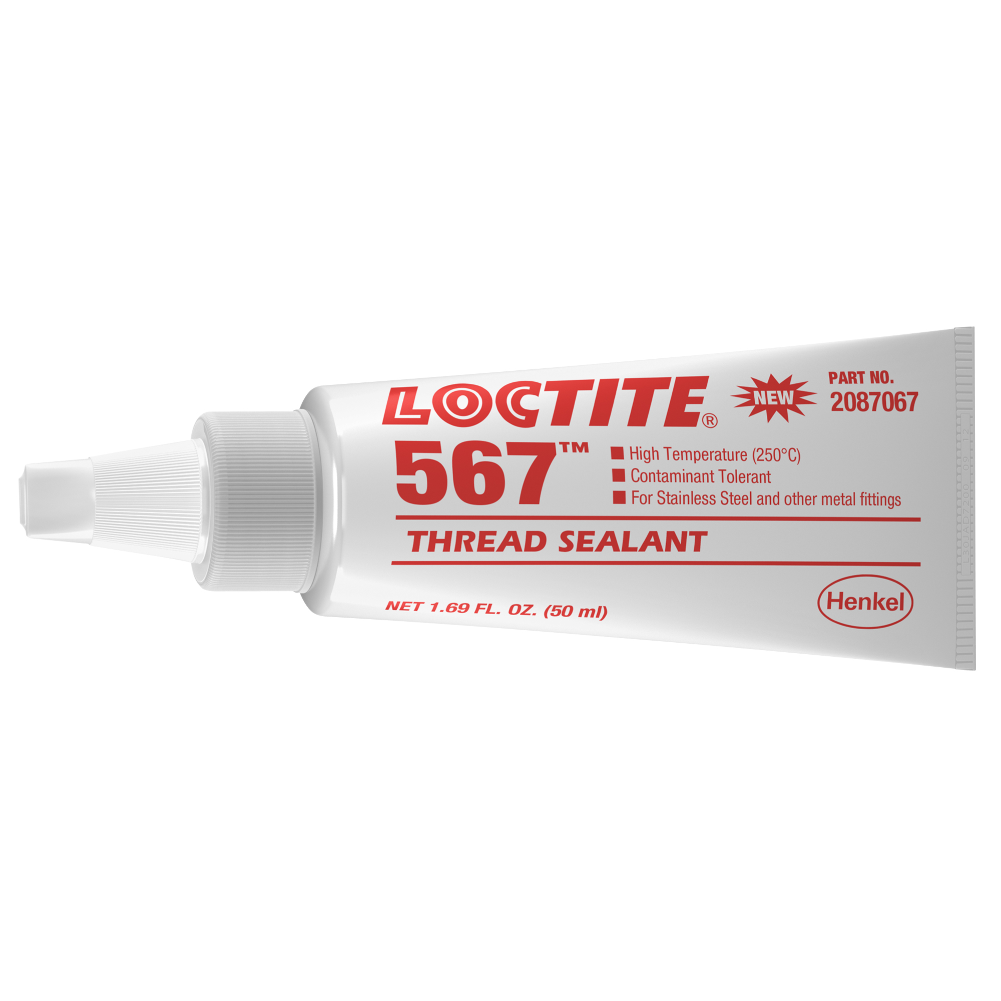 Scellant à filet haute température 567, Tube, 50 ml,