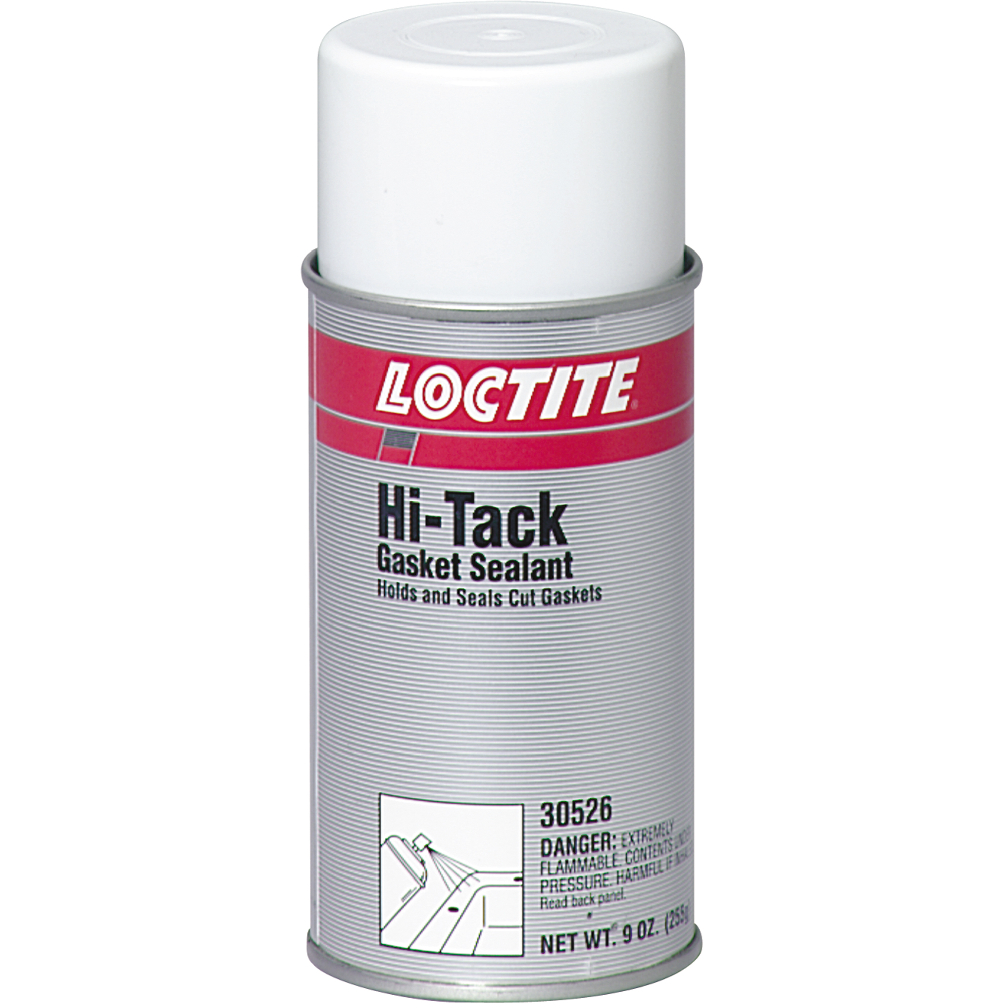 Scellant à joint Hi-Tack, Canette aérosol, Rouge