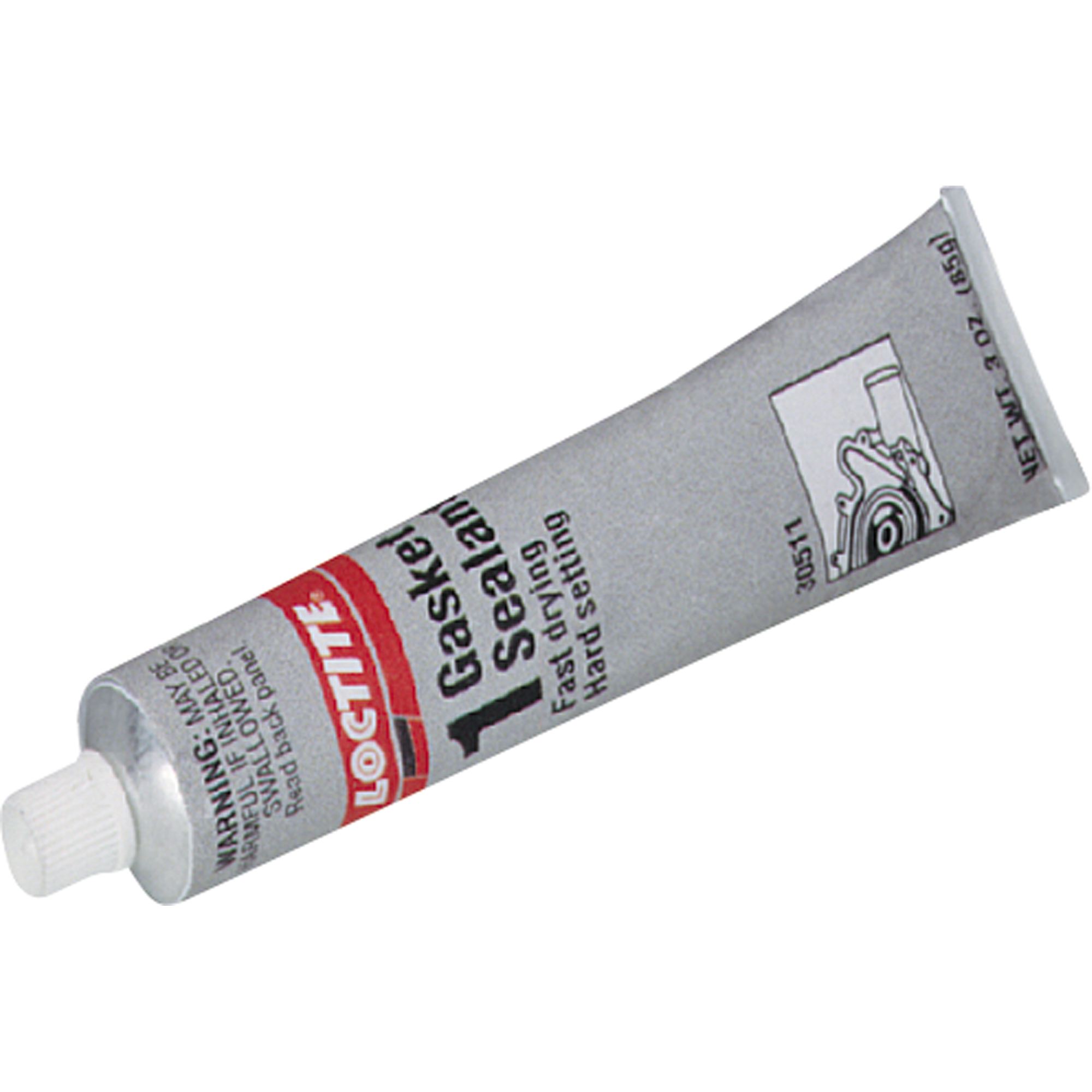 Scellant à joint no 1, Tube, Brun