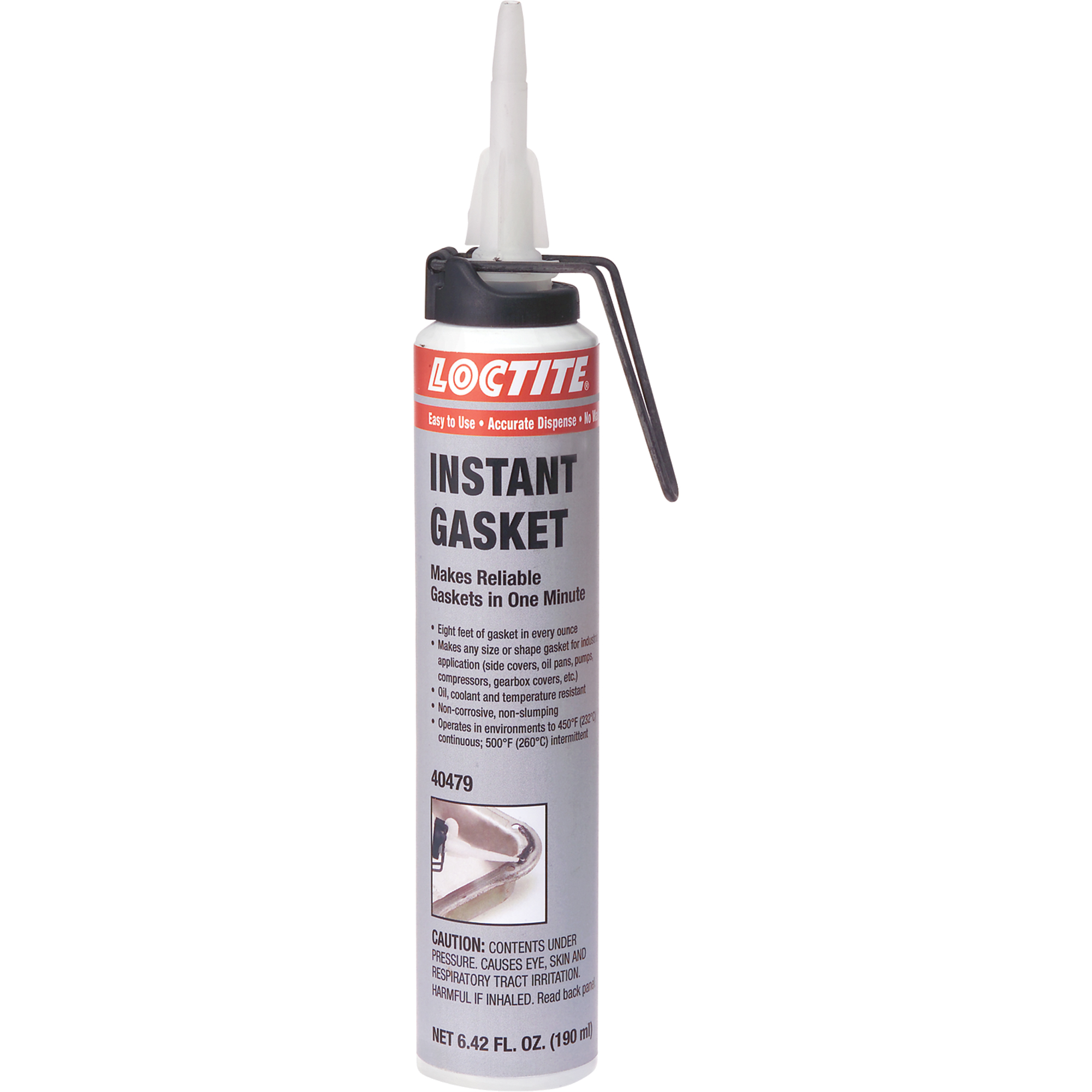 Scellant à joints Instant Gasket, Cartouche, Noir