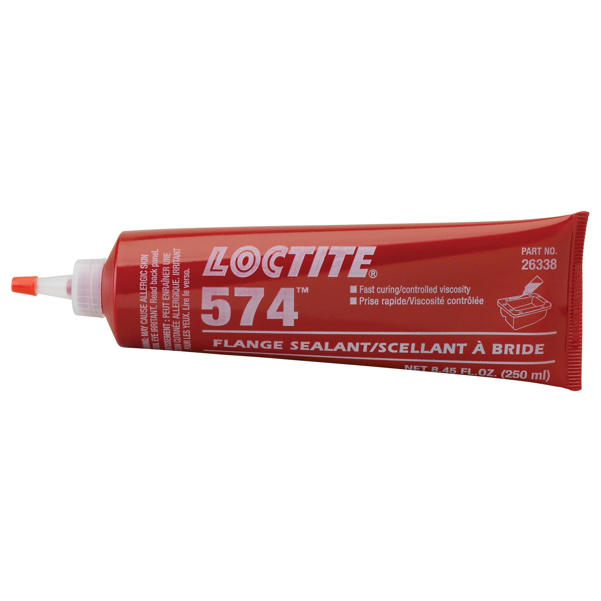 Scellant pour joint étanche 574, Tube, Orange