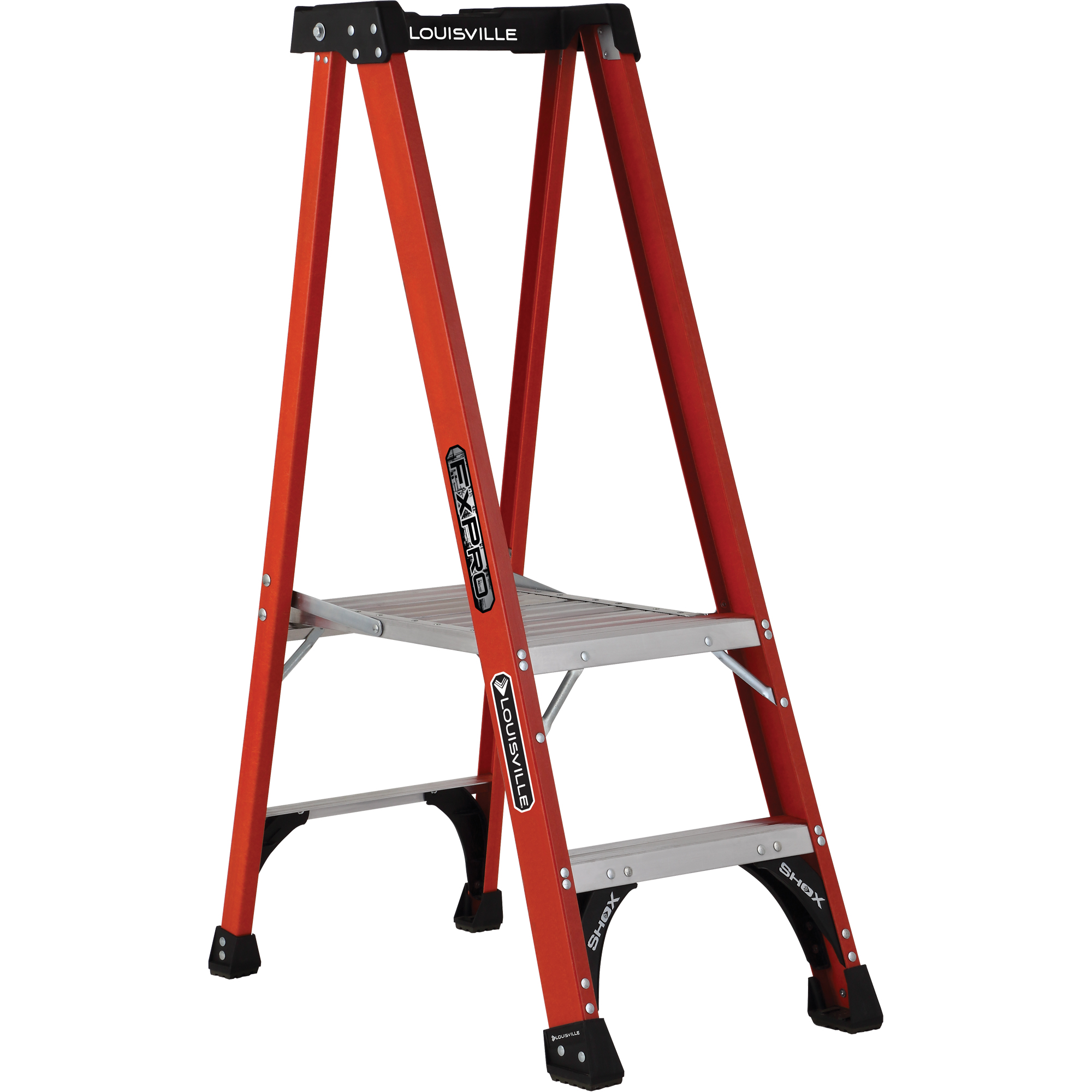 Escabeaux industriels extra robustes Pro Platform (série FXP1800), 2', Cap. De 375 lb