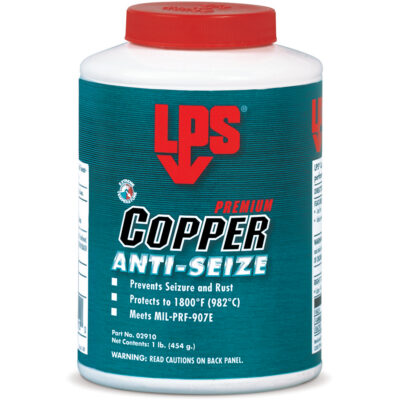 Antigrippant au cuivre, 1/2 lb, Bouteille, 1800°F (982°C) Température max.
