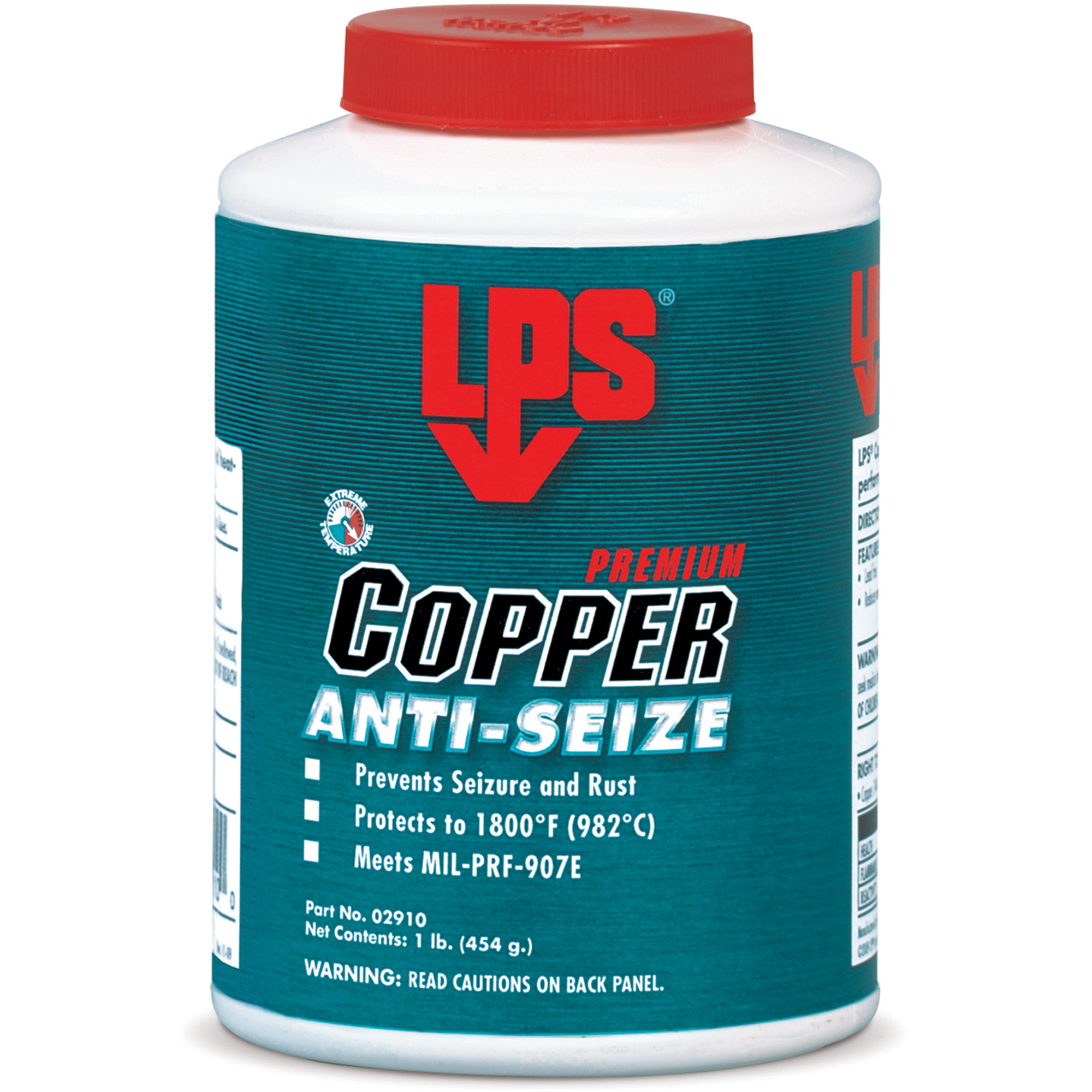 Antigrippant au cuivre, 1/2 lb, Bouteille, 1800°F (982°C) Température max.