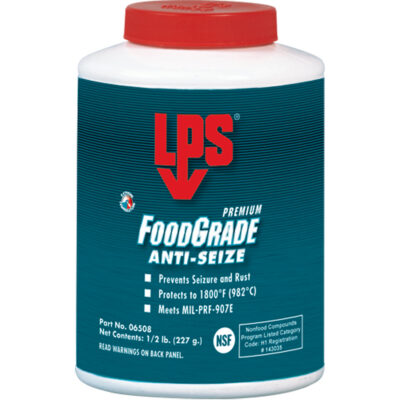 Antigrippant de qualité alimentaire, 1/2 lb, Bouteille
