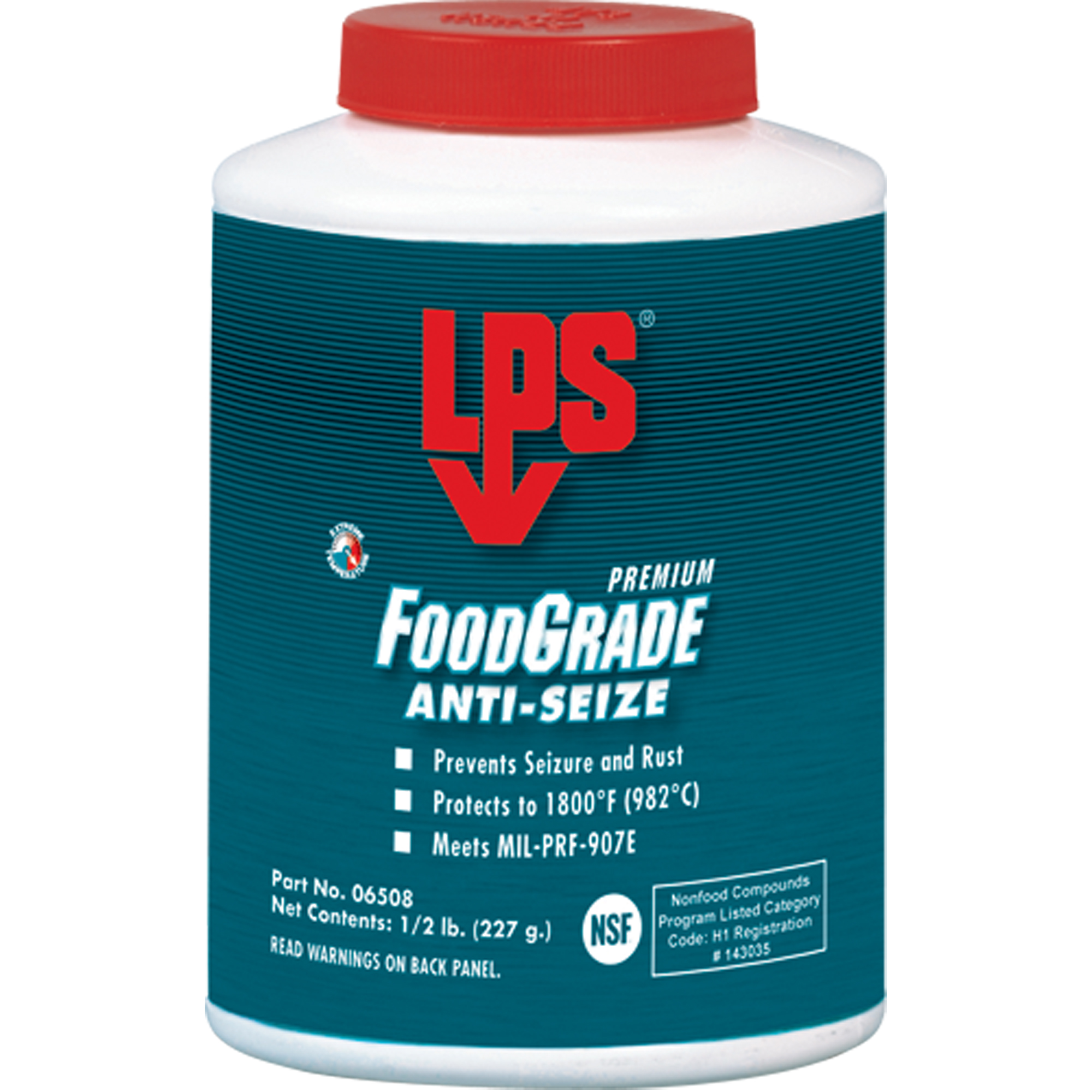 Antigrippant de qualité alimentaire, 1/2 lb, Bouteille