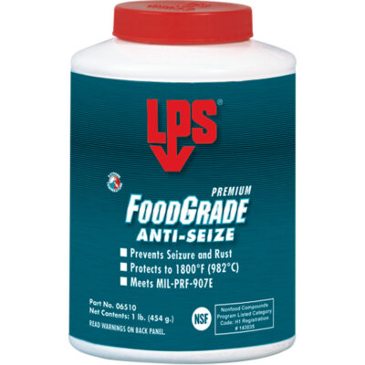 Antigrippant de qualité alimentaire, 1 lb, Bouteille