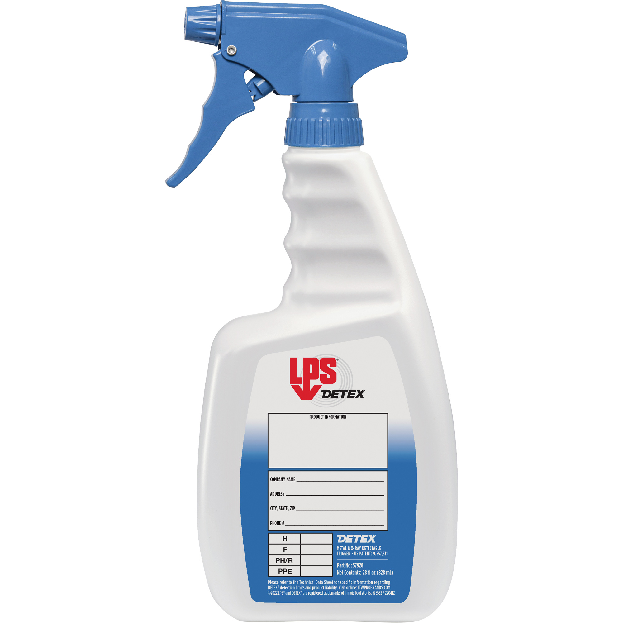 Bouteille vide à gâchette DetexMD, 28 oz