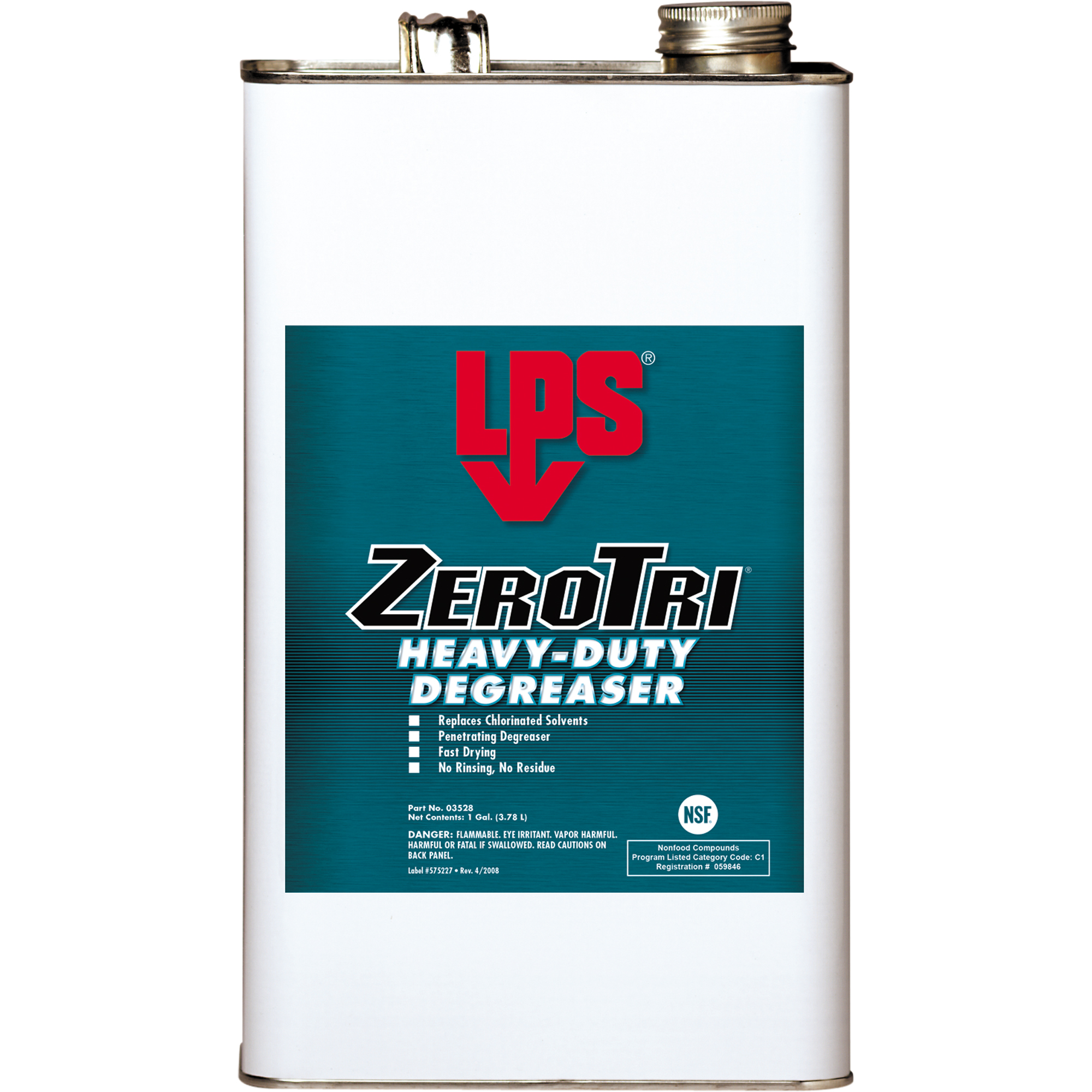 Dégraissant gros travaux ZeroTriMD, Gallon