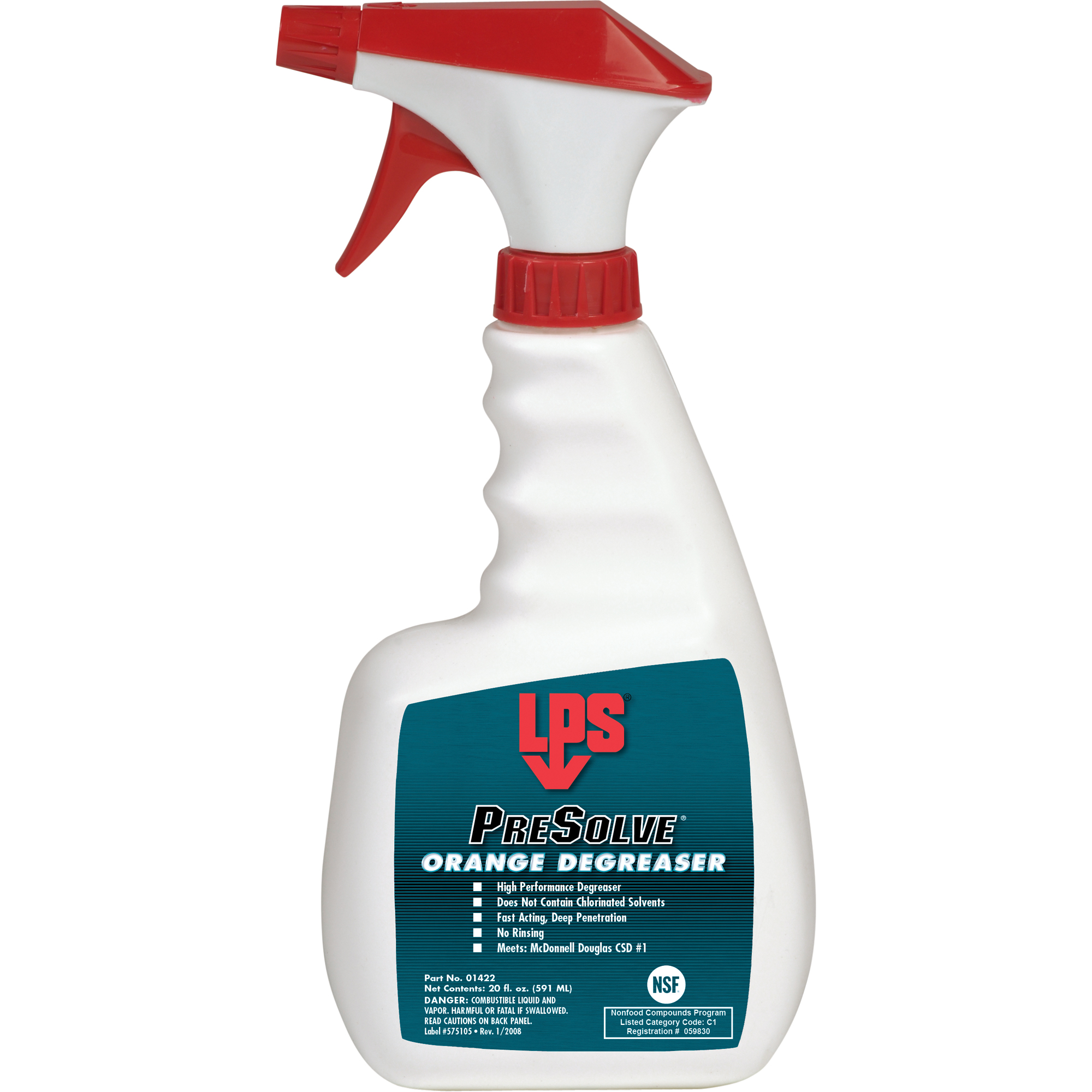 Dégraissant orange PreSolveMD, Bouteille à gâchette