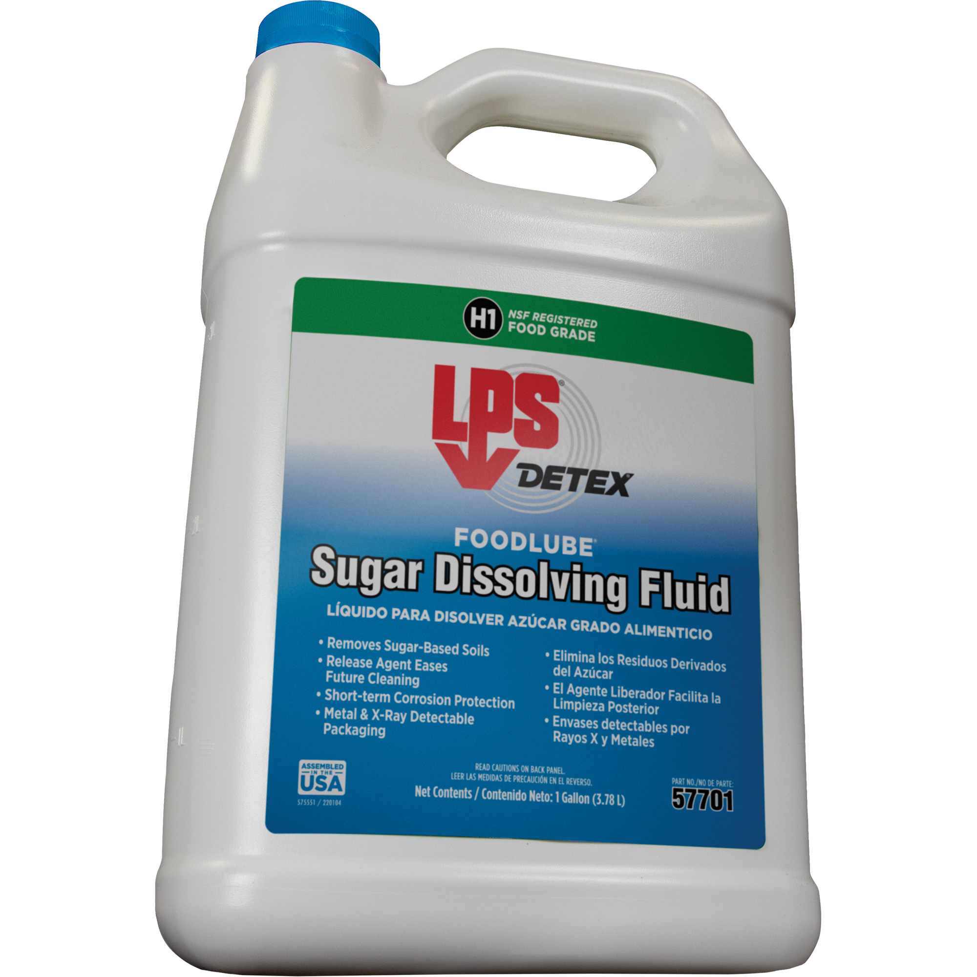Fluide de dissolution du sucre DetexMD FoodLubeMD, Bouteille – Image 2