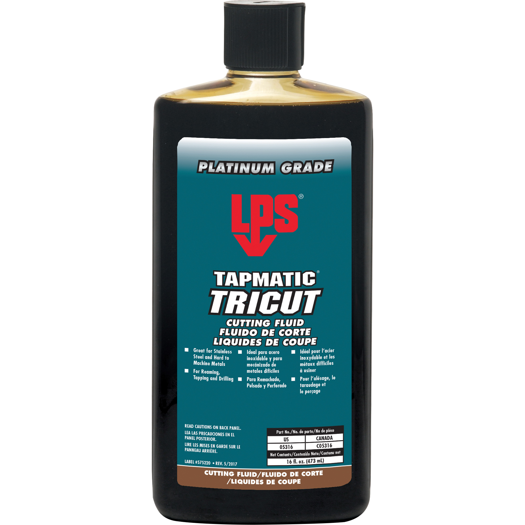 Liquides de coupe TriCut de TapmaticMD, 16 oz