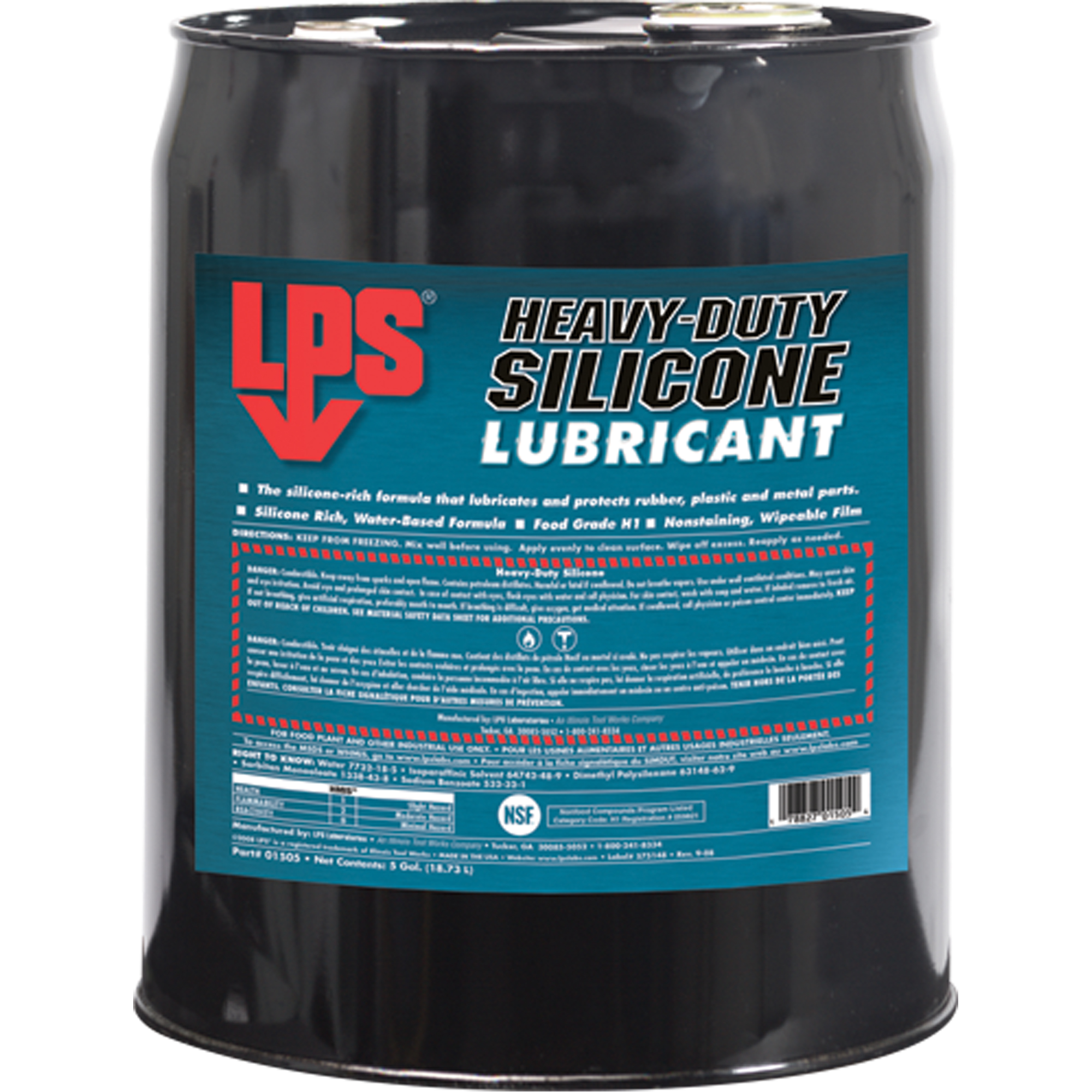 Lubrifiant à la silicone extra-puissant, Seau