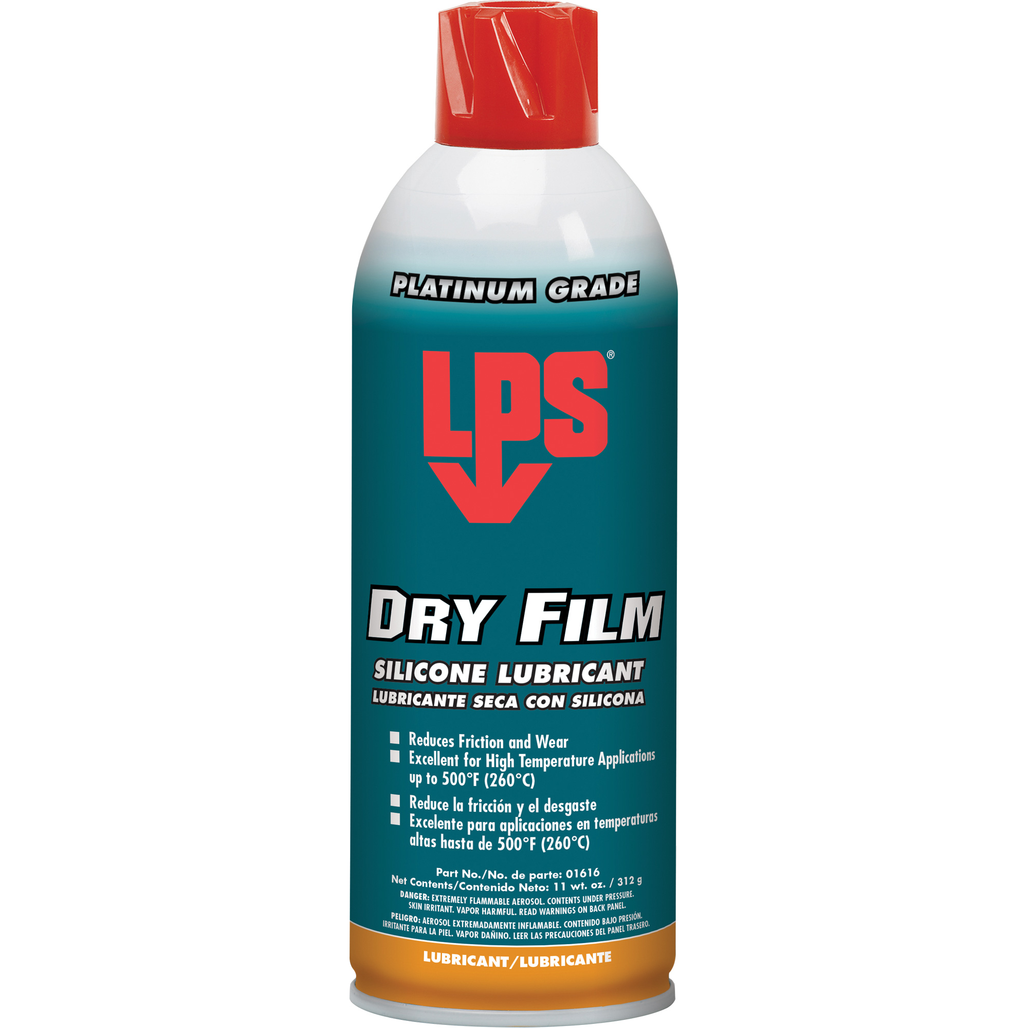 Lubrifiant sec à la silicone, Canette aérosol