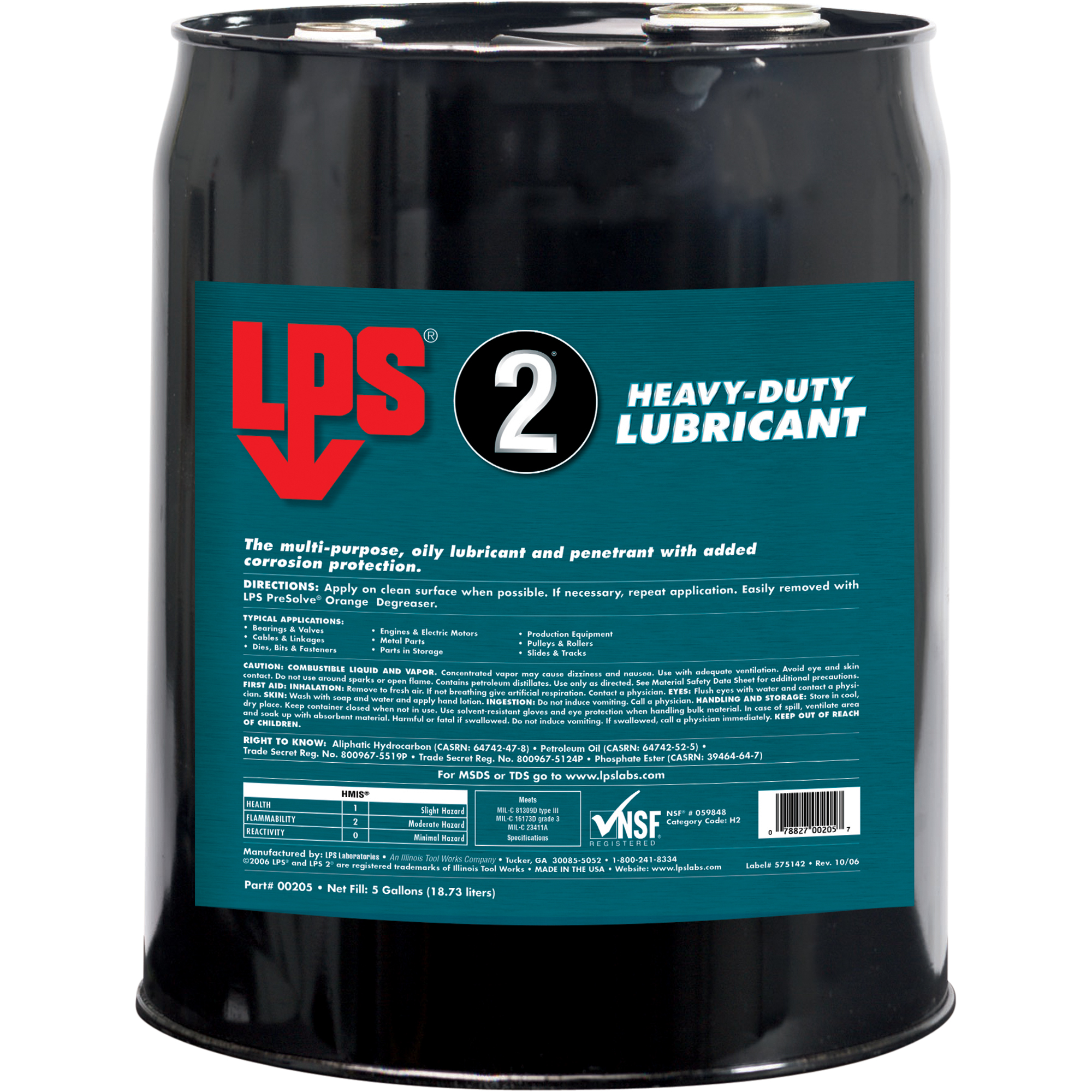 Lubrifiant surpuissant 2MD, Seau