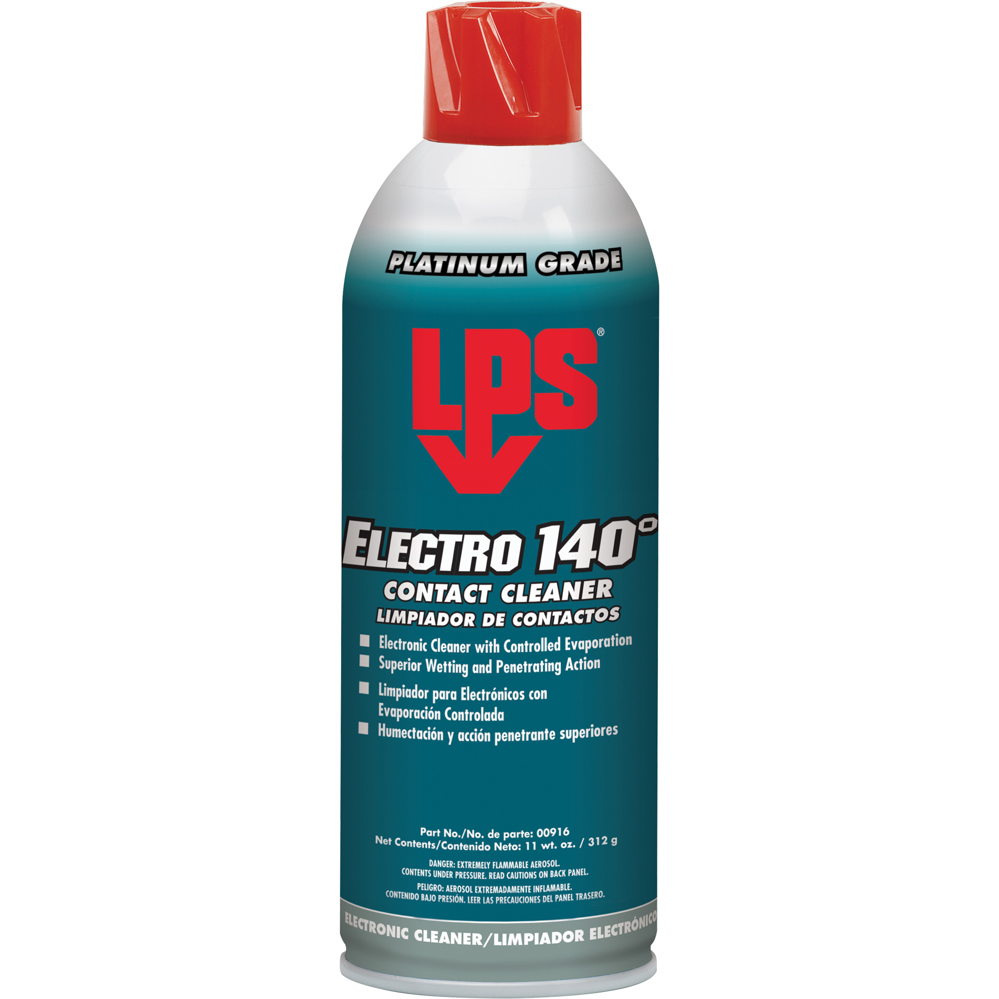 Nettoyant pour contacts Electro 140°, Canette aérosol