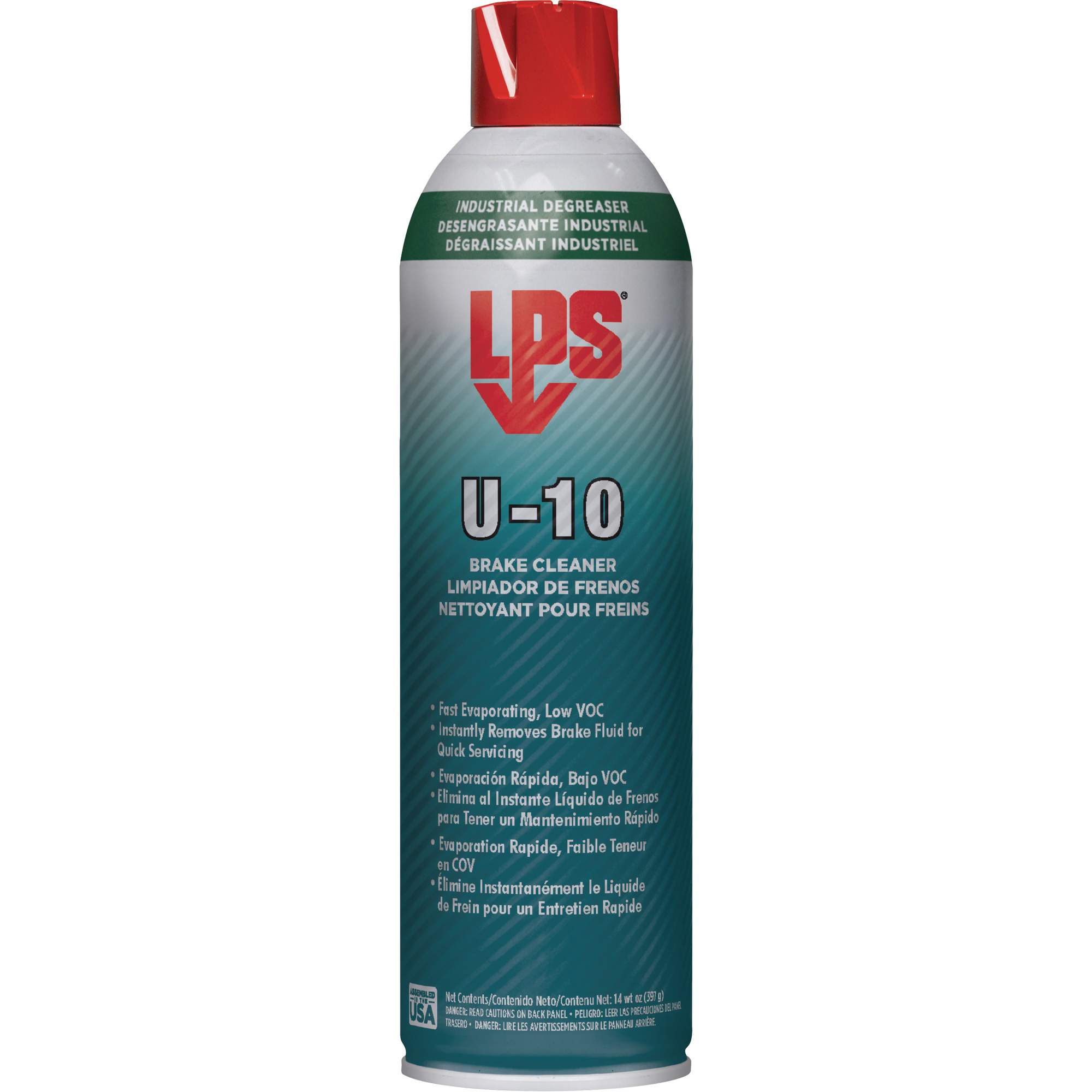 Nettoyant pour freins U-10, Canette aérosol