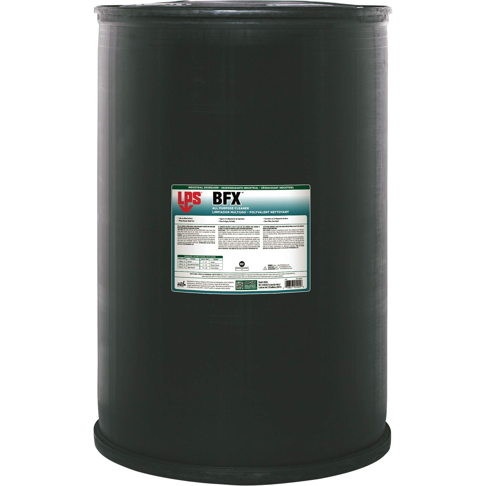 Nettoyant tout usage BFX, Baril