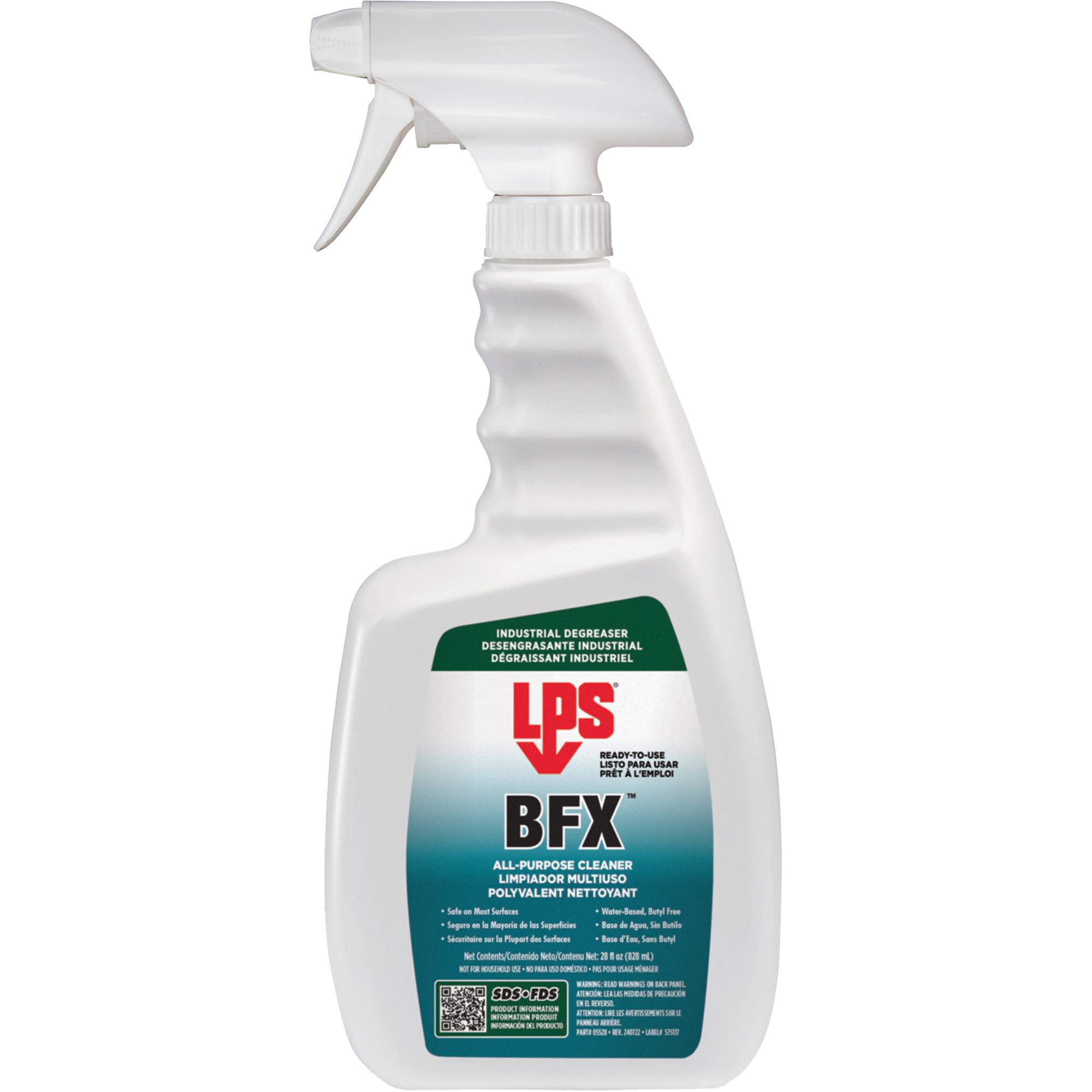 Nettoyant tout usage BFX, Bouteille à gâchette