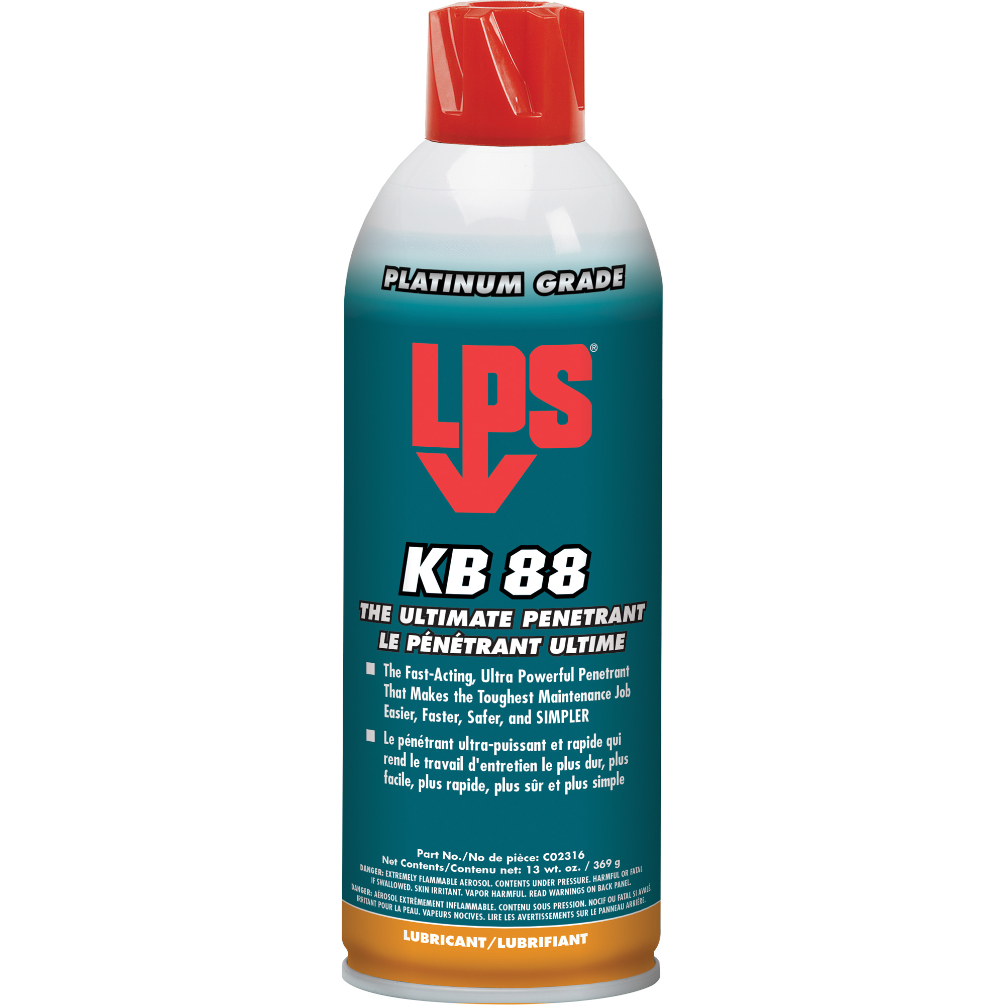 Pénétrant Suprême KB88, Canette aérosol, 13 oz