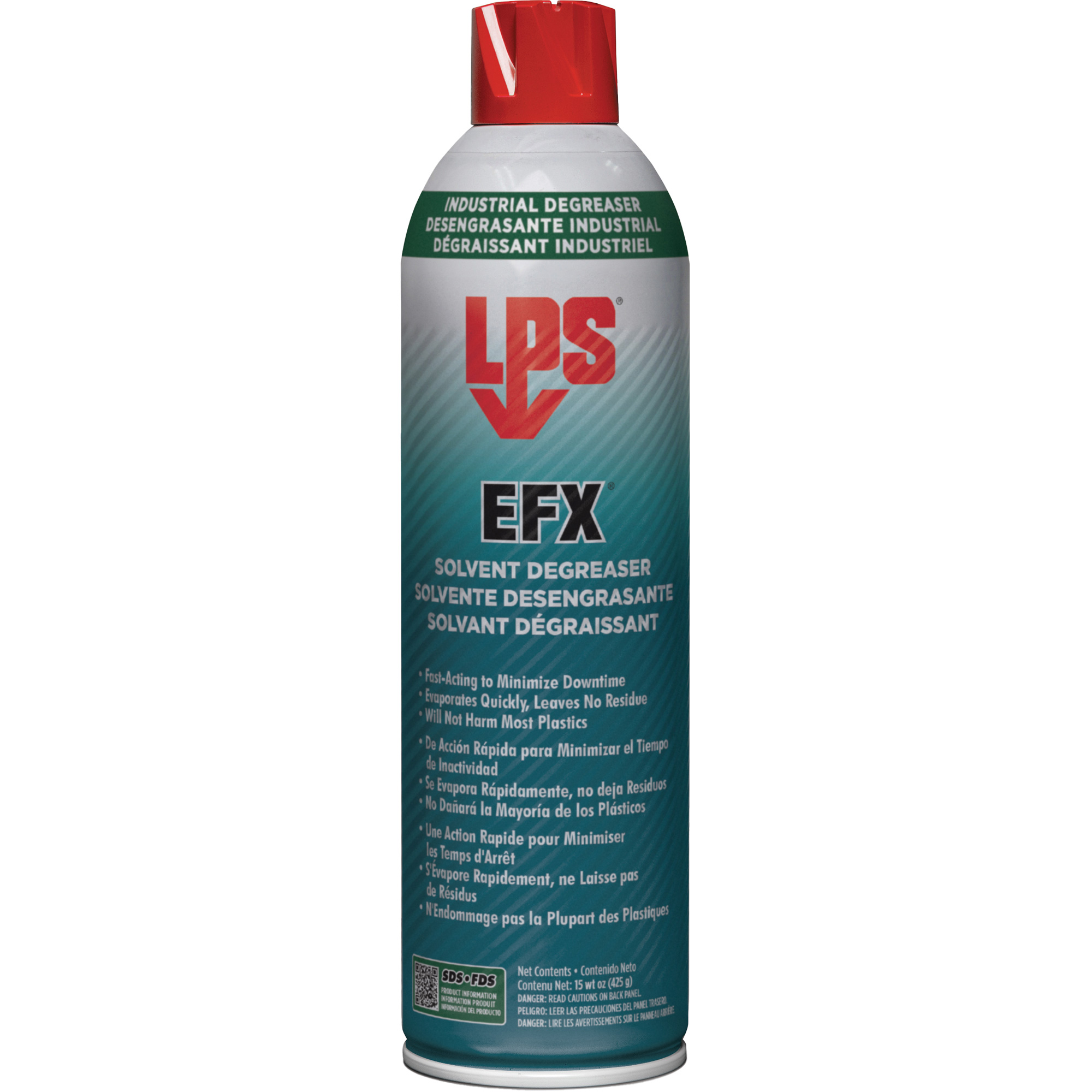 Solvant/dégraissant EFX, Canette aérosol
